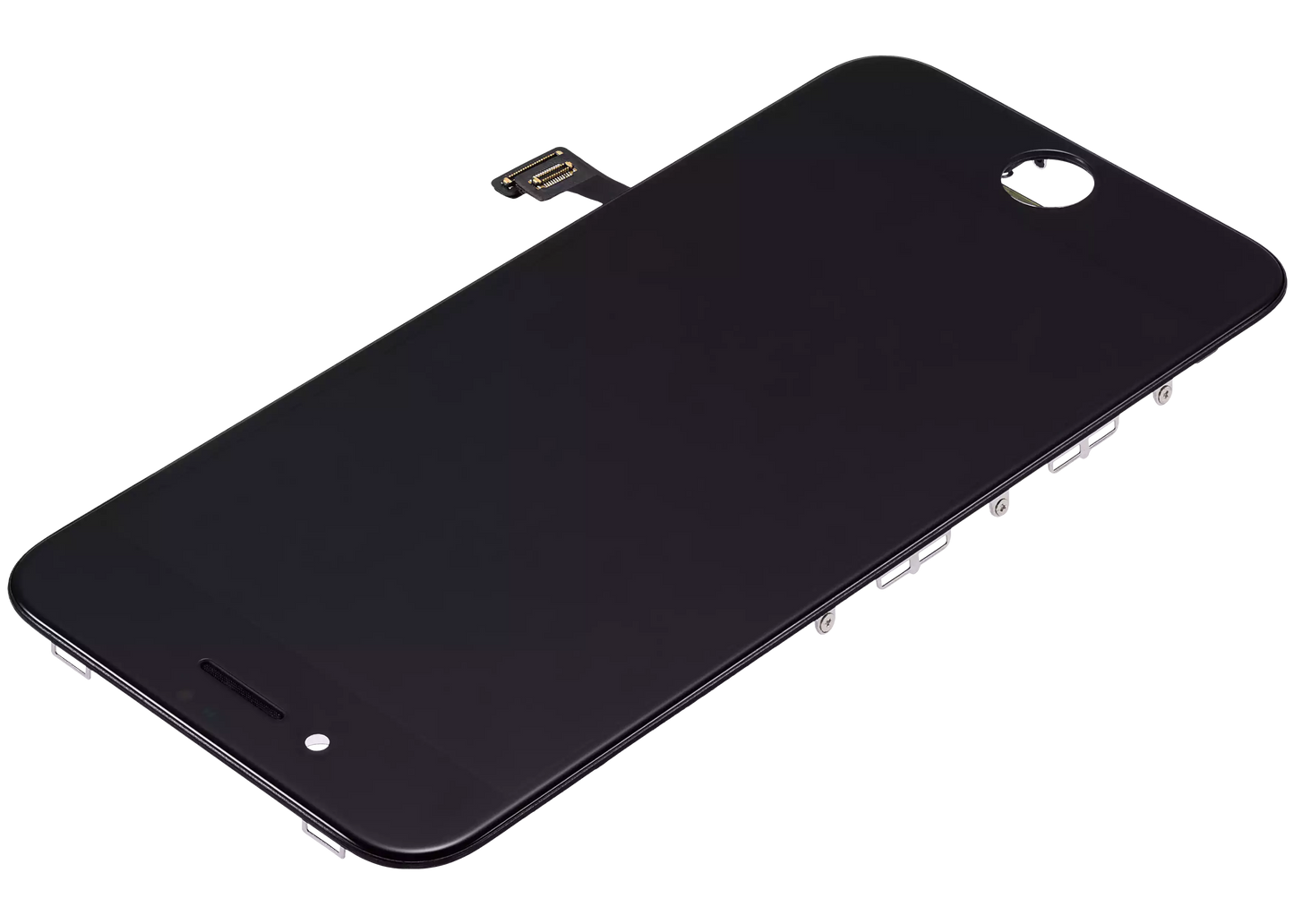 LCD Assembly With Steel Plate For iPhone 8 / SE (2020 / 2022) (Refurbished) (Black)