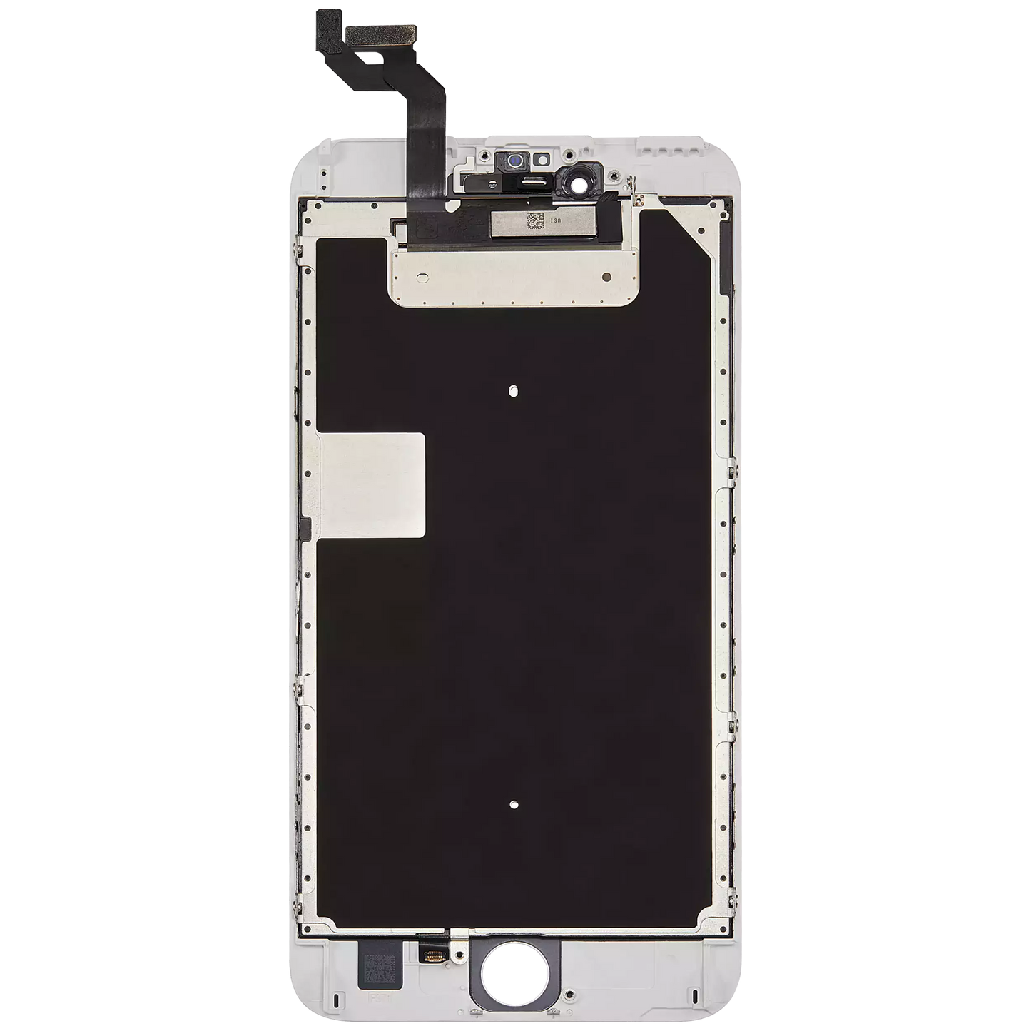 LCD Assembly With Steel Plate For iPhone 6S Plus (Aftermarket: AQ7) (White)