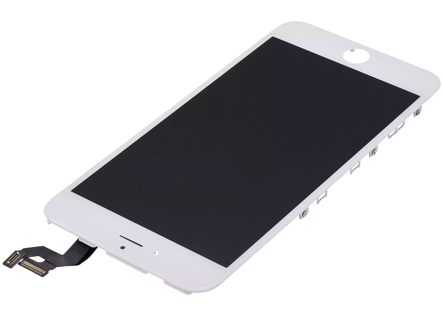 LCD Assembly With Steel Plate For iPhone 6S Plus (Aftermarket: AQ7) (White)