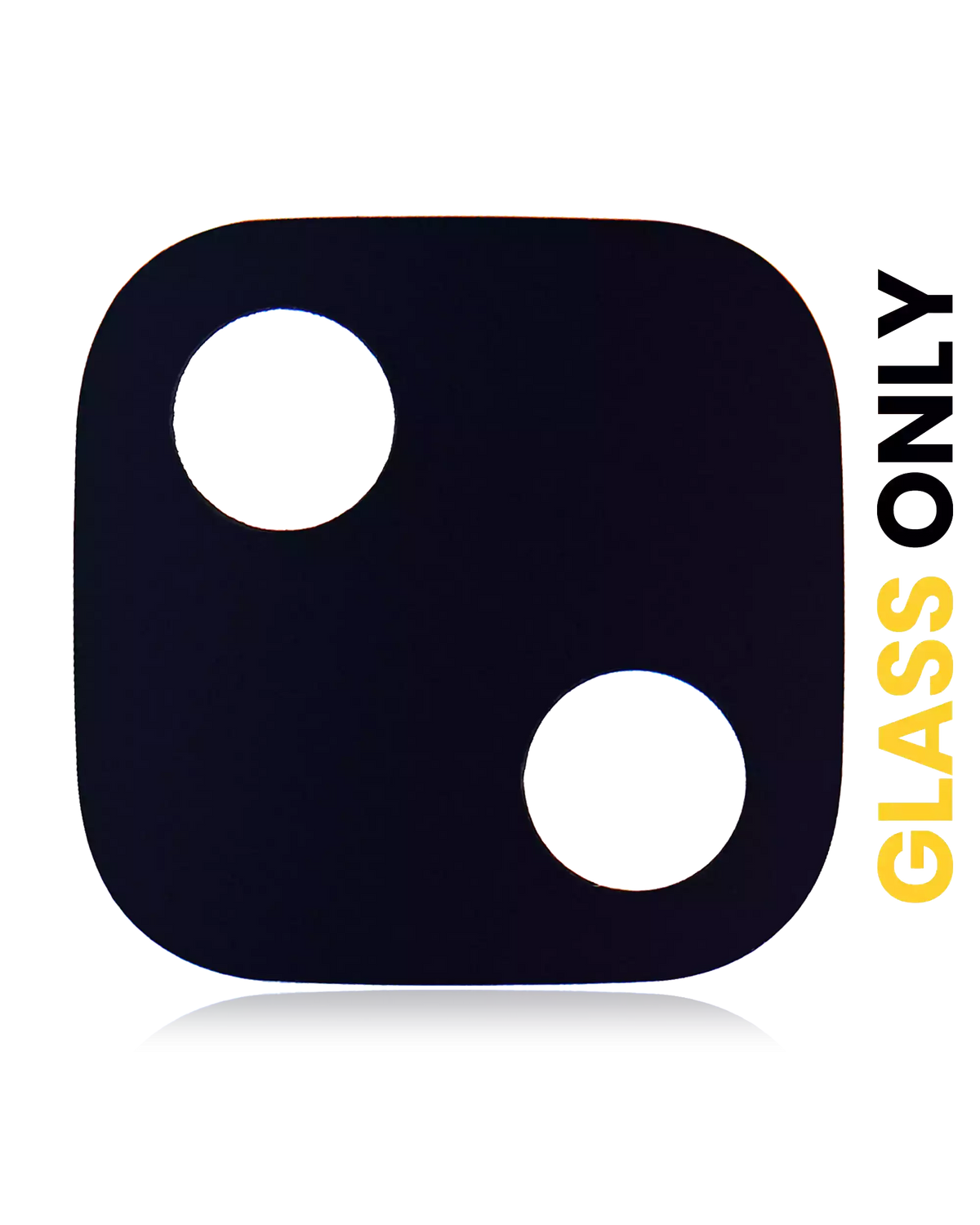 Back Camera Lens (Glass Only) With Adhesive For Google Pixel 4A (10 Pack) - replacement part product view