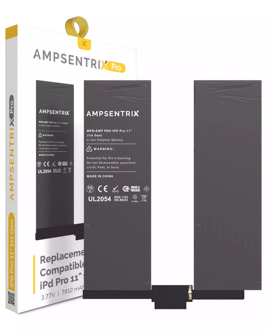 Replacement Battery For iPad Pro 11" 1st Gen (2018) (AmpSentrix Pro)