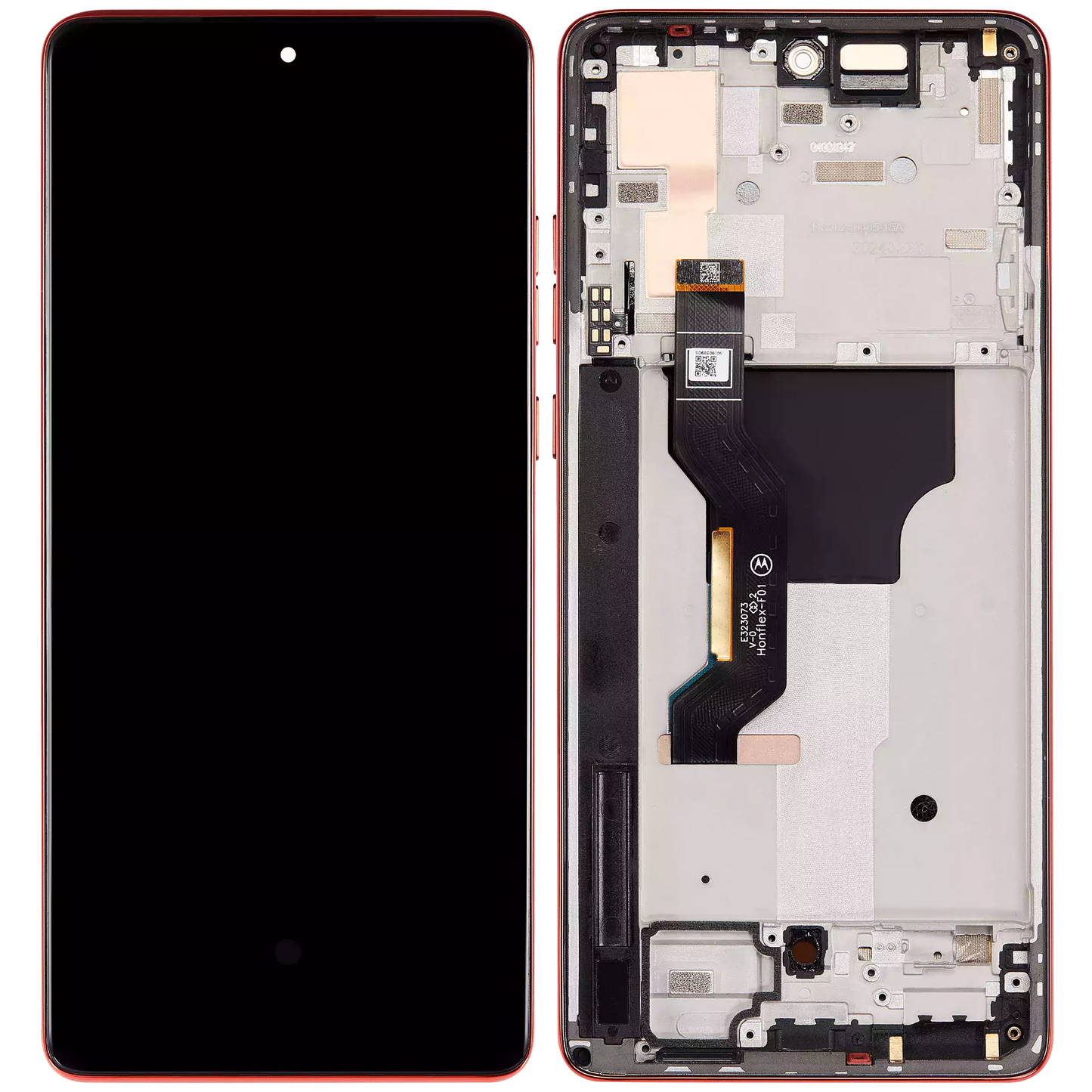 OLED Assembly With Frame For Motorola Moto G Stylus 5G (XT2419 / 2024) (Refurbished) (Scarlet Wave) replacement part SKU 107082132802 image 6