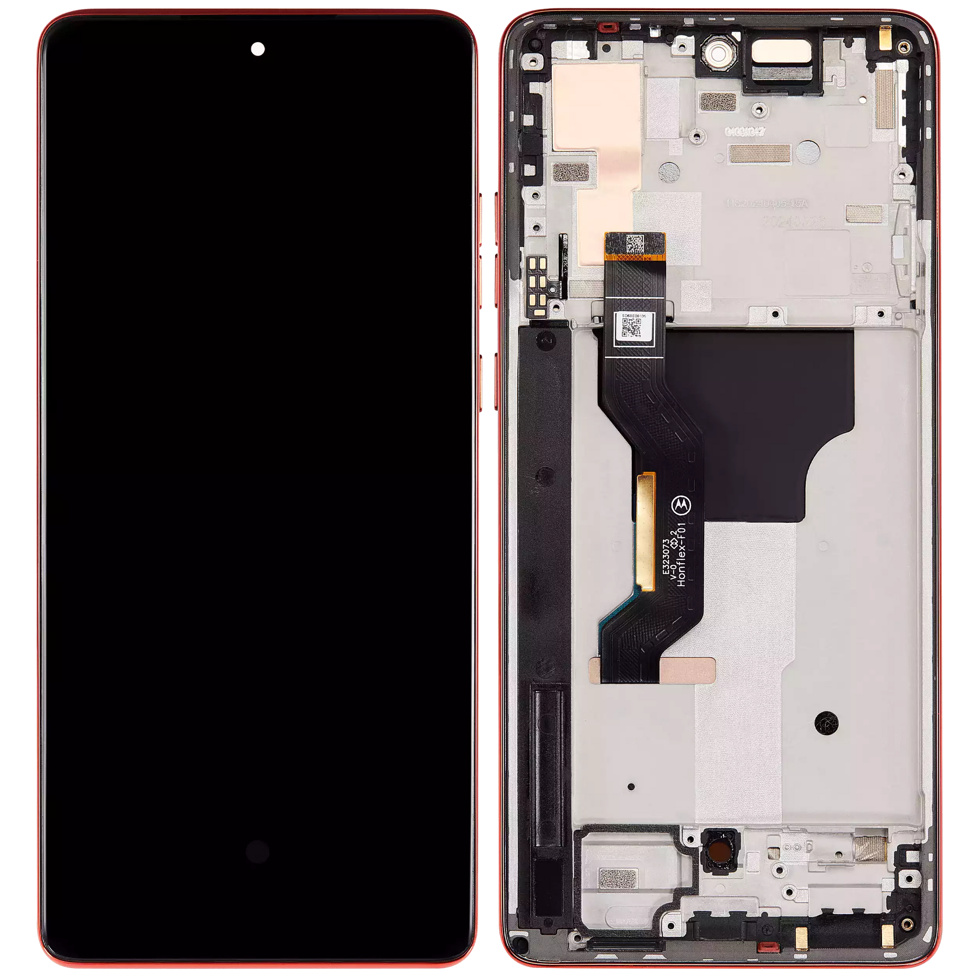 OLED Assembly With Frame For Motorola Moto G Stylus 5G (XT2419 / 2024) (Refurbished) (Scarlet Wave) replacement part SKU 107082132802 image 6