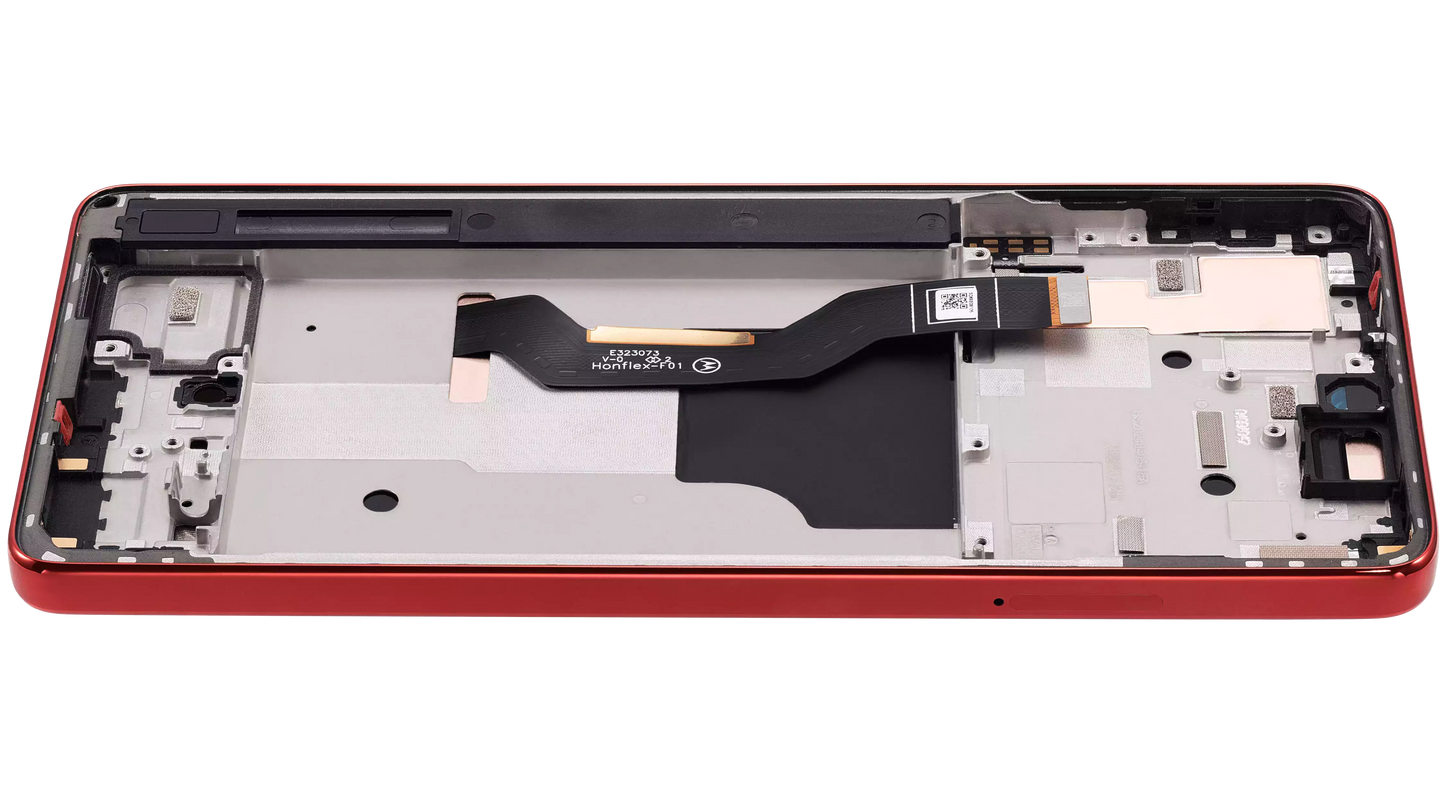 OLED Assembly With Frame For Motorola Moto G Stylus 5G (XT2419 / 2024) (Refurbished) (Scarlet Wave) replacement part SKU 107082132802 image 4