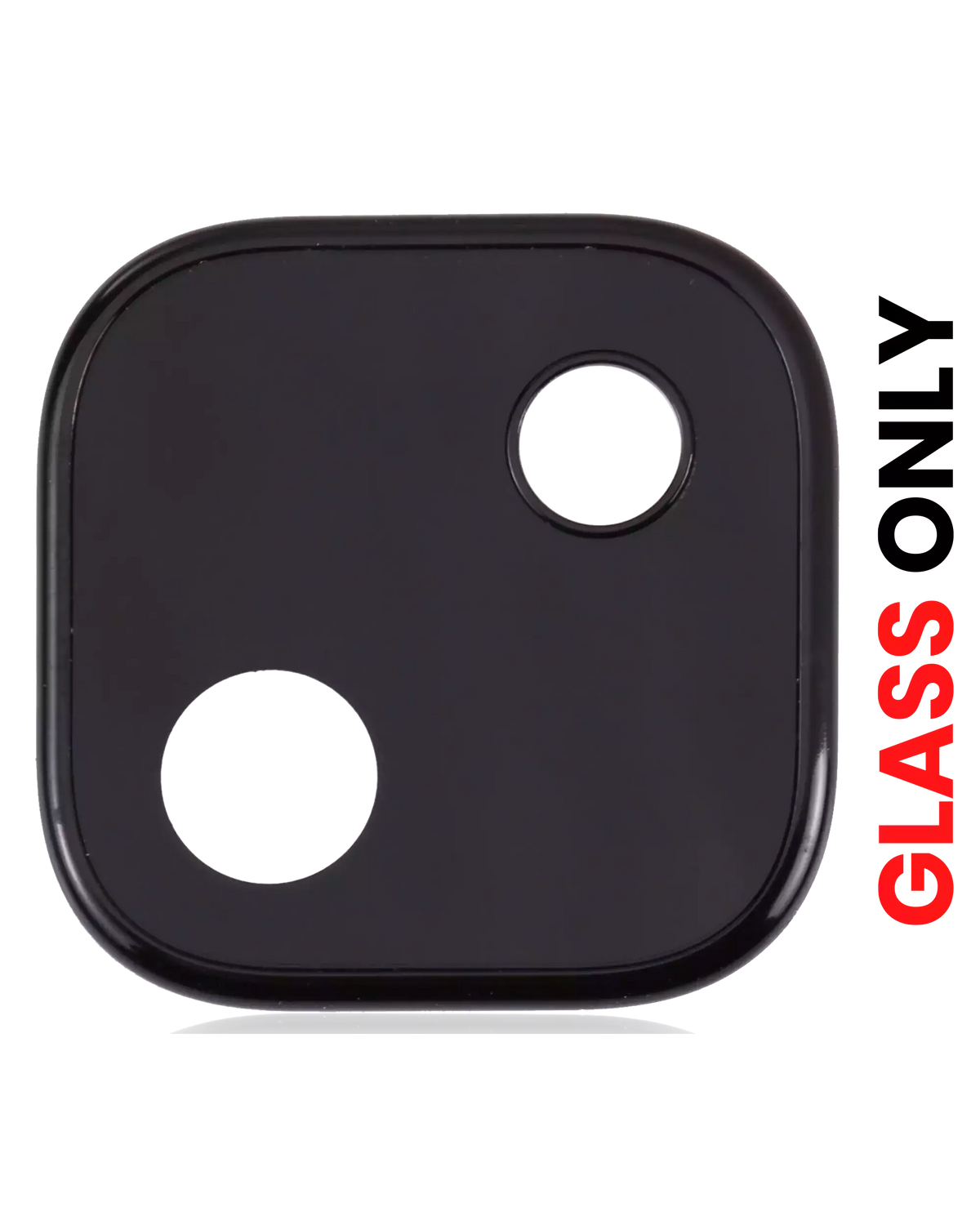 Back Camera Lens (Glass Only) With Adhesive For Google Pixel 4A 5G (Aftermarket Plus) (10 Pack) - replacement part product view