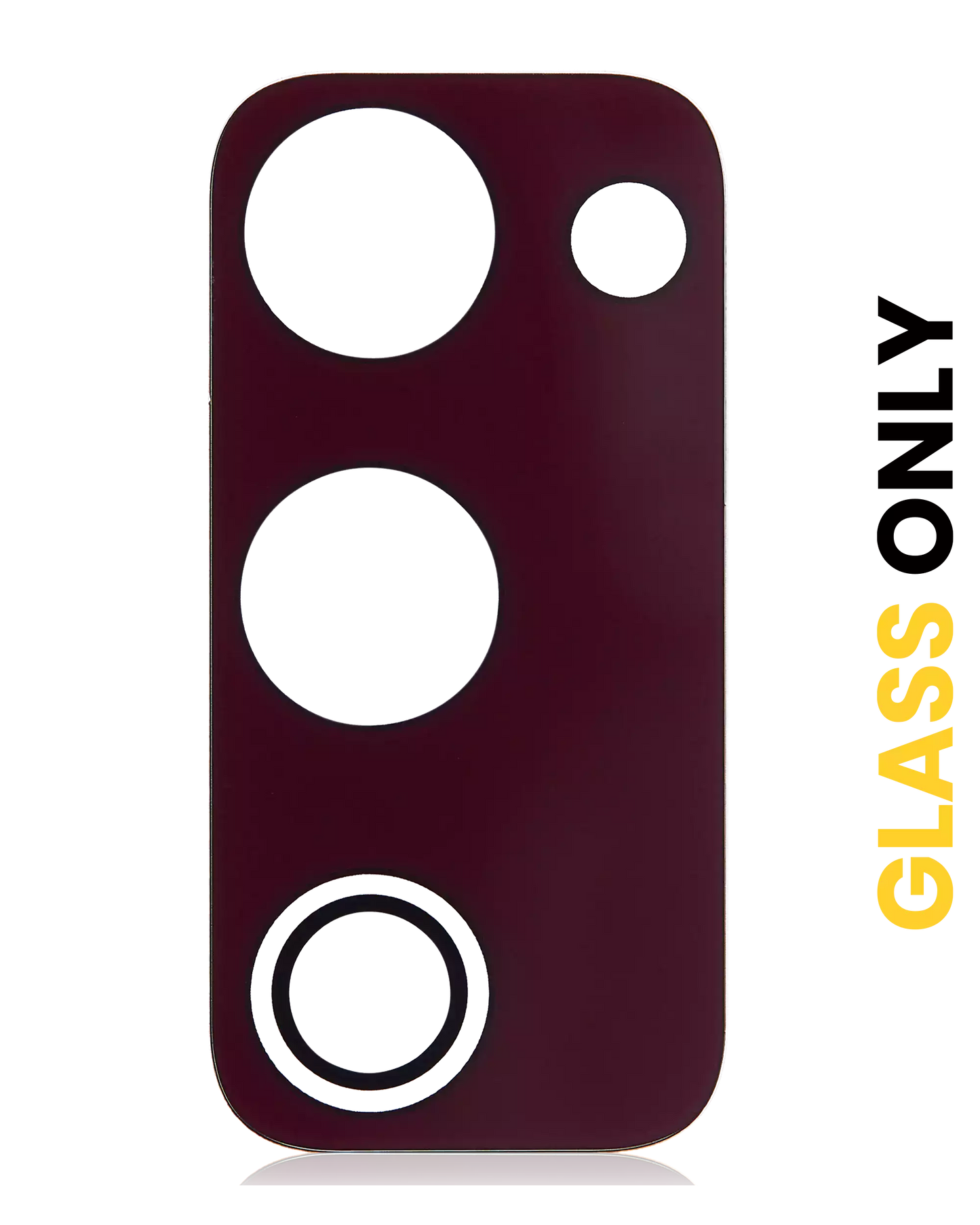Back Camera Lens (Glass Only) With Adhesive For Samsung Galaxy S20 FE 4G / 5G (Cloud Red)