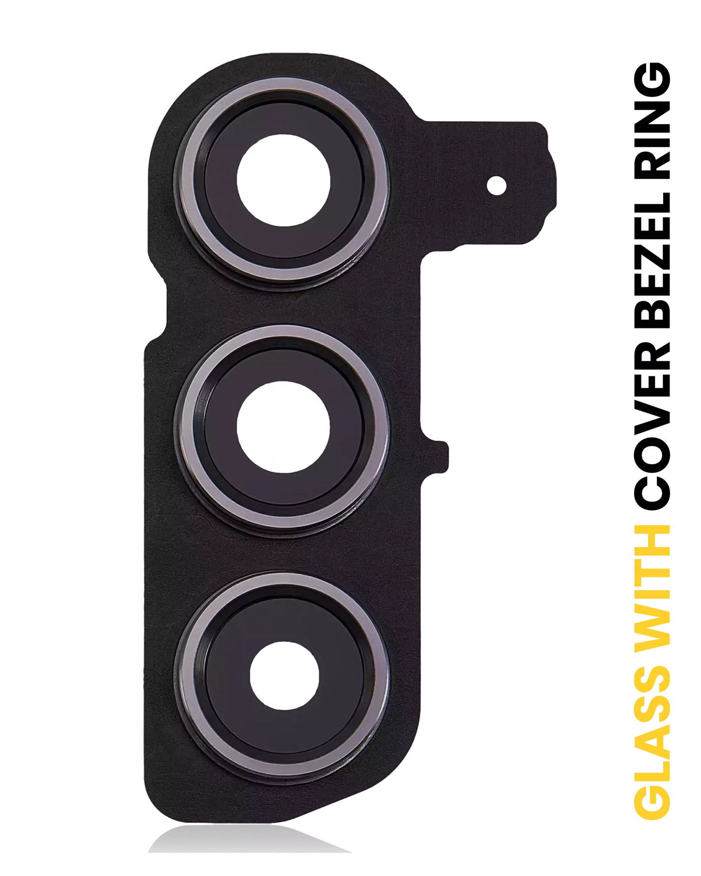 Back Camera Lens With Cover Bezel Ring For Samsung Galaxy S24 5G (Onyx Black)