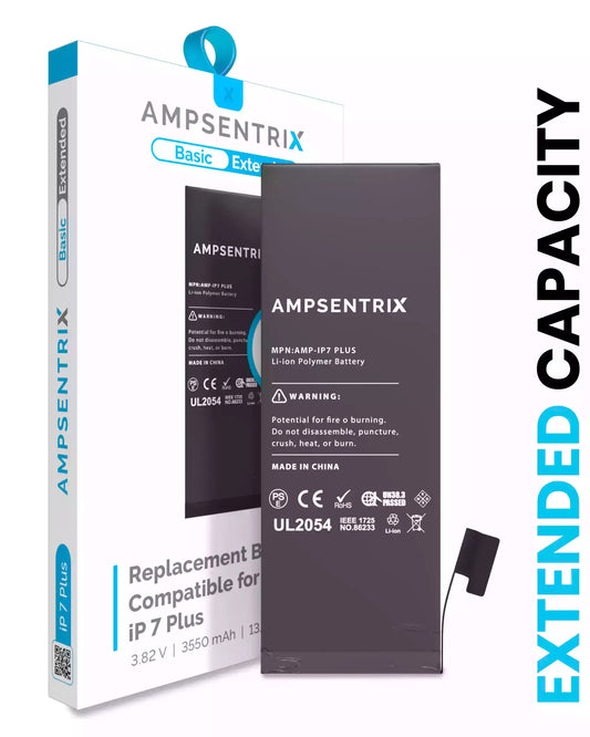 Replacement Battery For iPhone 7 Plus (AmpSentrix Basic Extended)