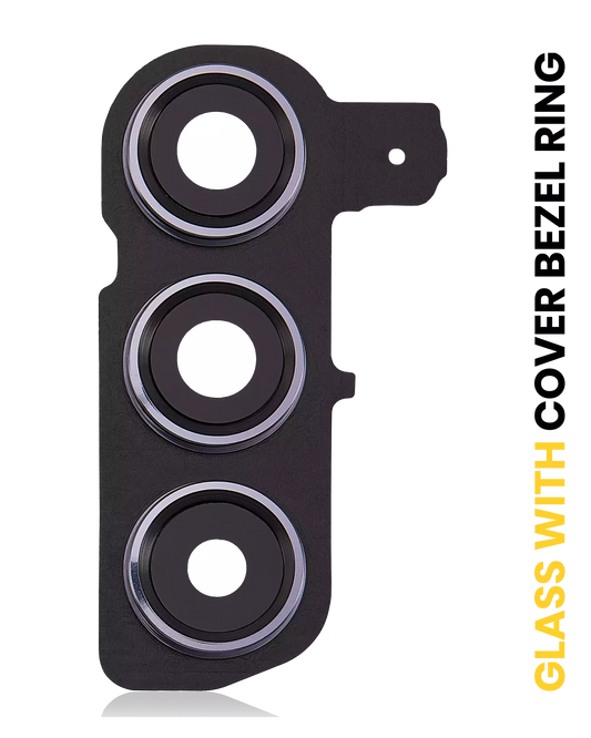 Back Camera Lens With Cover Bezel Ring For Samsung Galaxy S24 5G (Cobalt Violet)