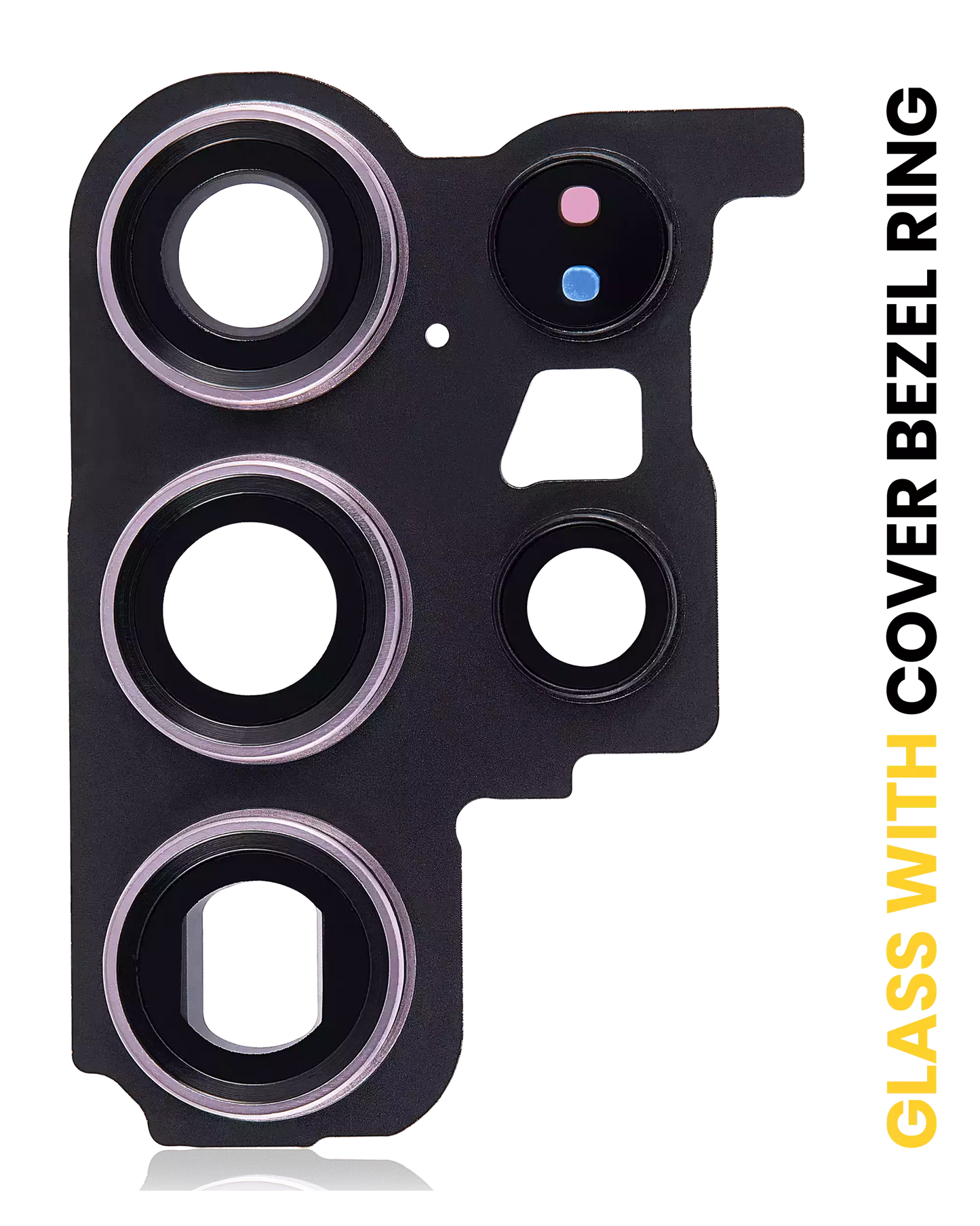 Back Camera Lens With Cover Bezel Ring For Samsung Galaxy S23 Ultra 5G (Lavender)