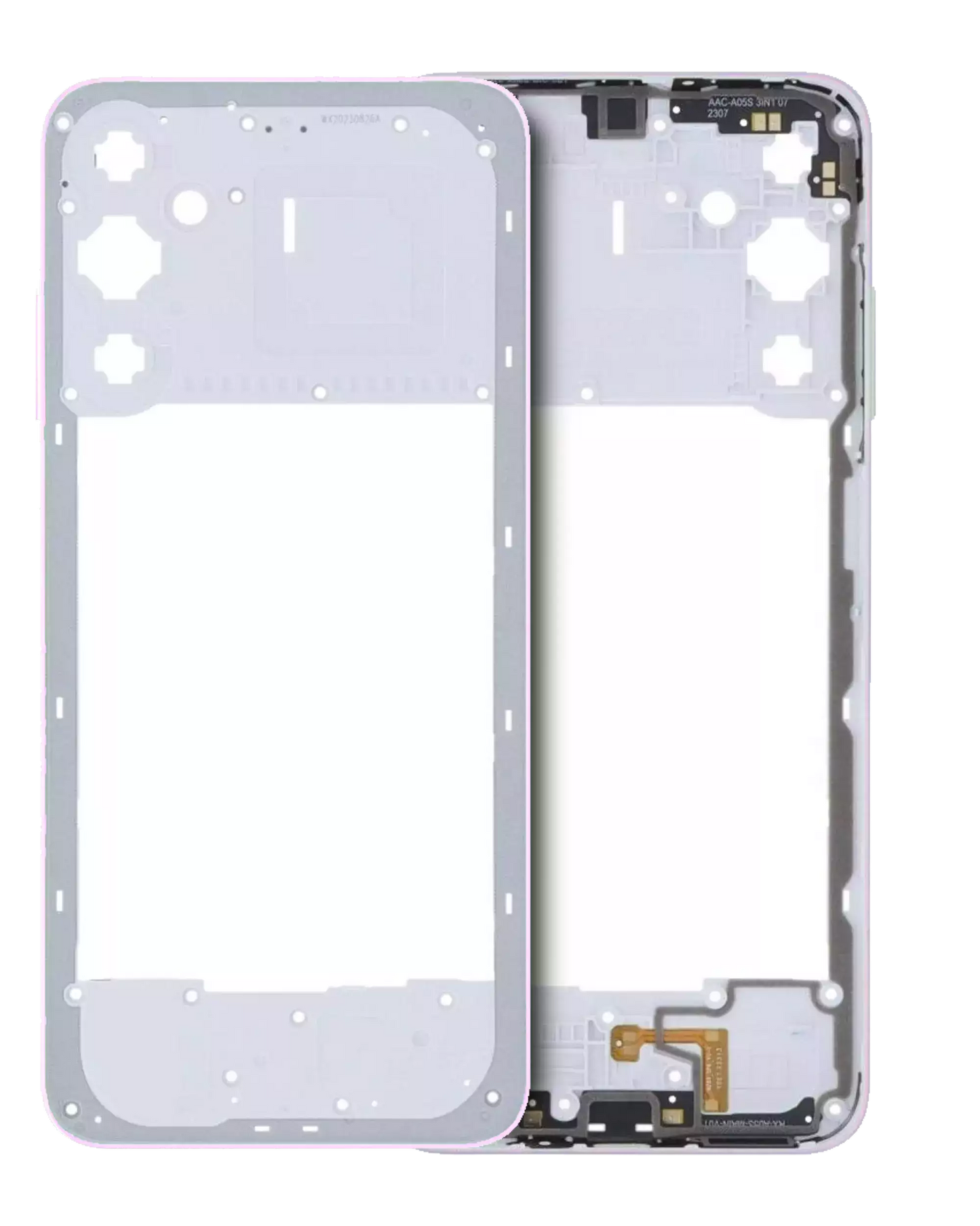 Mid-Frame Housing For Samsung Galaxy A05S (A057 / 2023) (Violet) replacement part product image 1 - SKU 107082131425