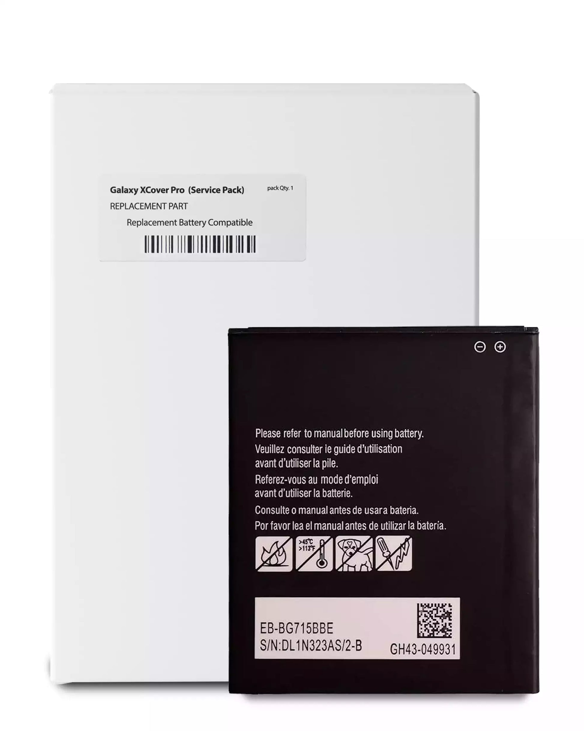 Replacement Battery For Samsung Galaxy XCover Pro (Service Pack) Samsung Galaxy XCover replacement part product image 1