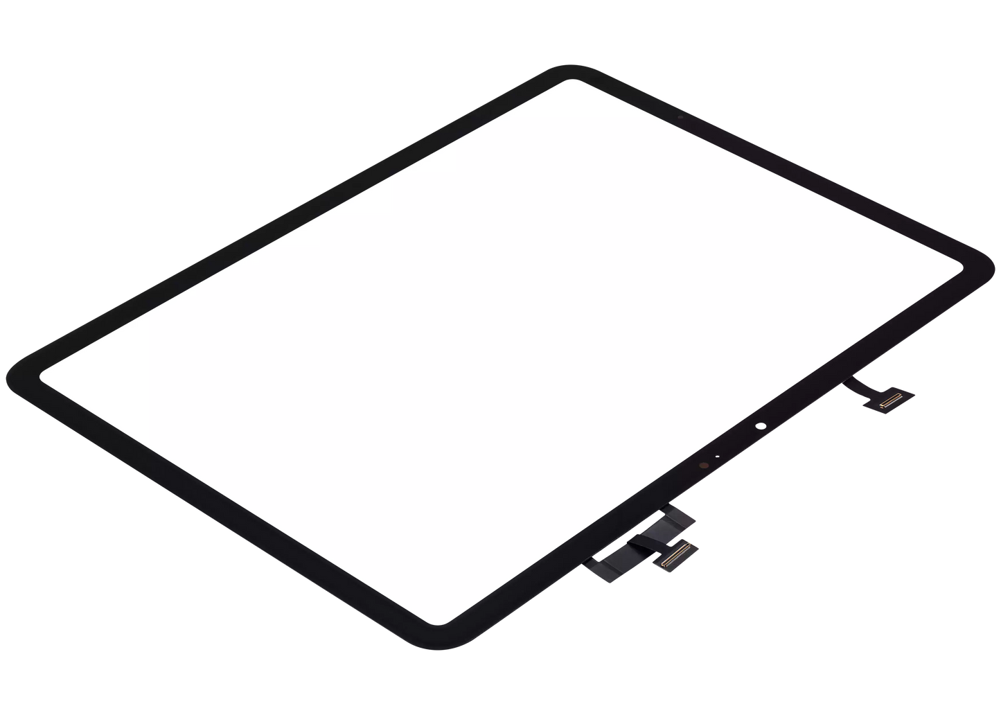 Digitizer For iPad Air 11" (2024) / Air 11" (2025) (Glass Separation Required) (WiFi / Cellular) (Aftermarket Plus) (Black)