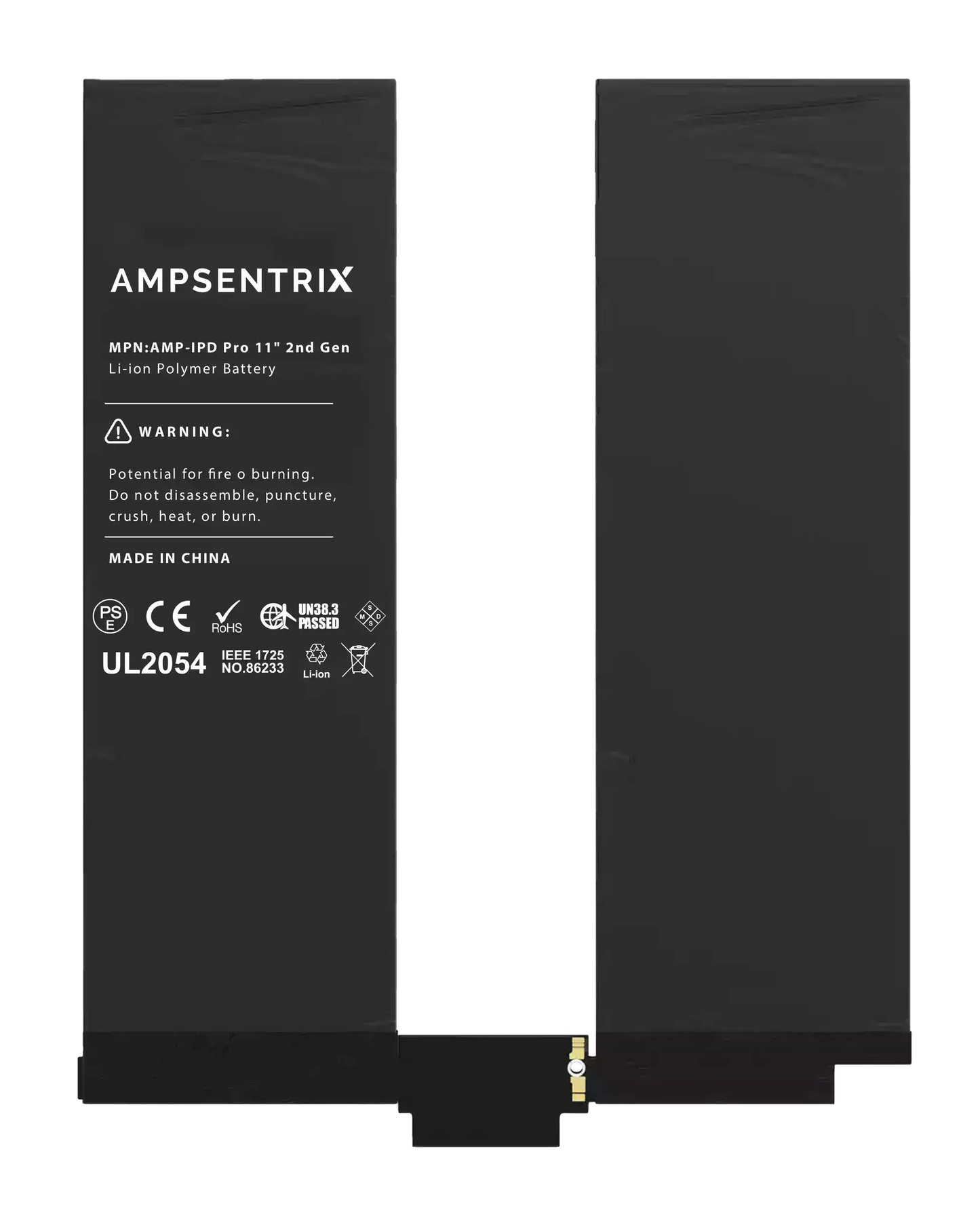 Replacement Battery For iPad Pro 11" 2nd Gen (2020) (AmpSentrix Pro)