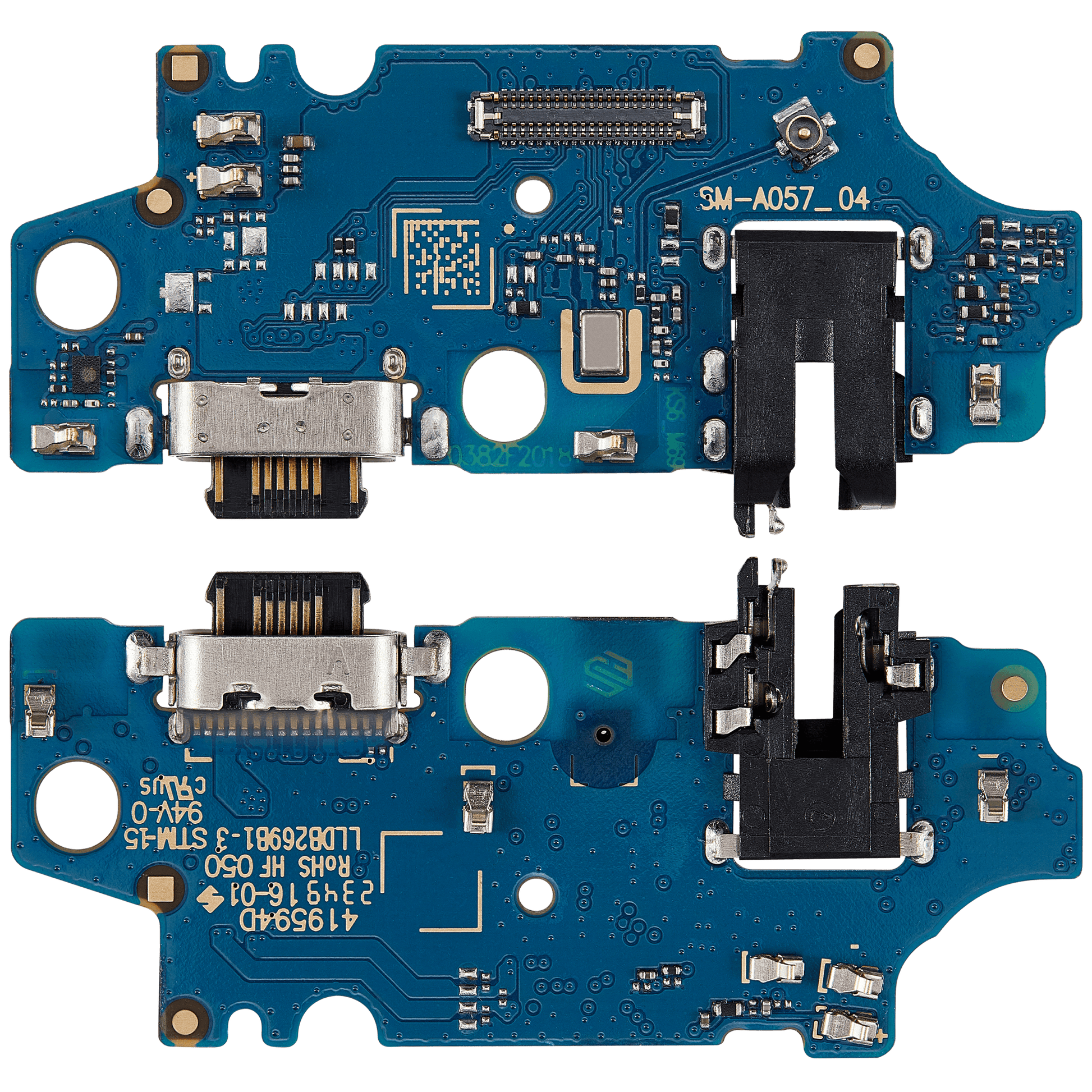 Charging Port Board With Headphone Jack For Samsung Galaxy A05S (A057 / 2023) (Aftermarket Plus) replacement part product image 2 - SKU 107082129881