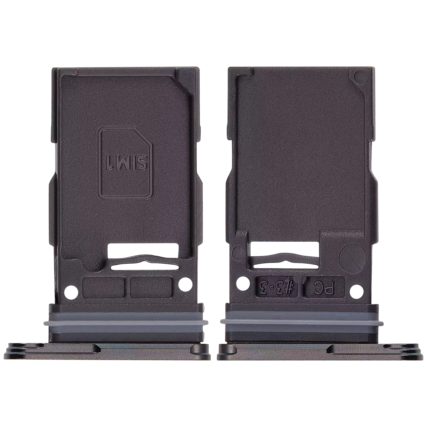 Single Sim Card Tray For Samsung Galaxy S24 Ultra 5G (Titanium Black)
