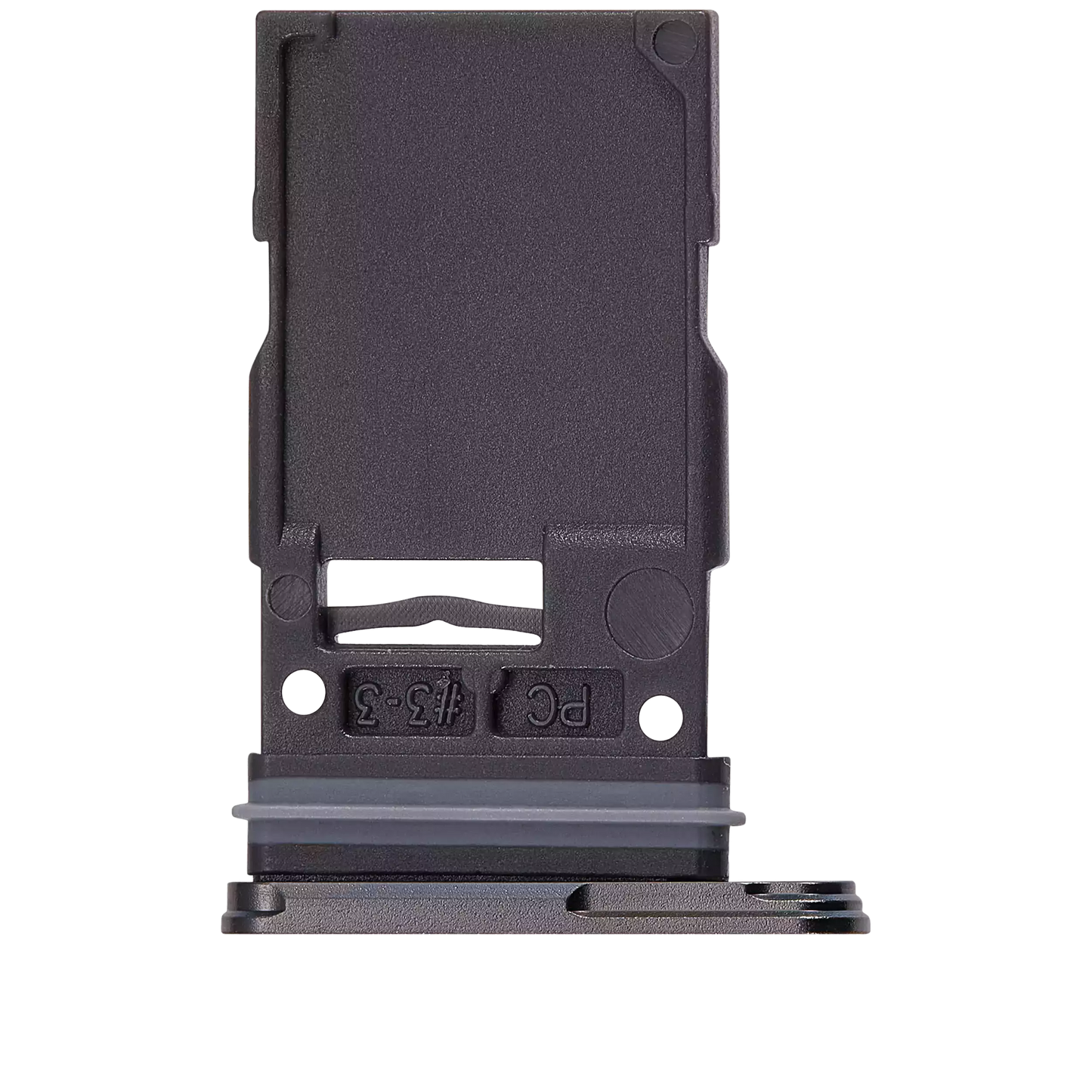 Single Sim Card Tray For Samsung Galaxy S24 Ultra 5G (Titanium Black)