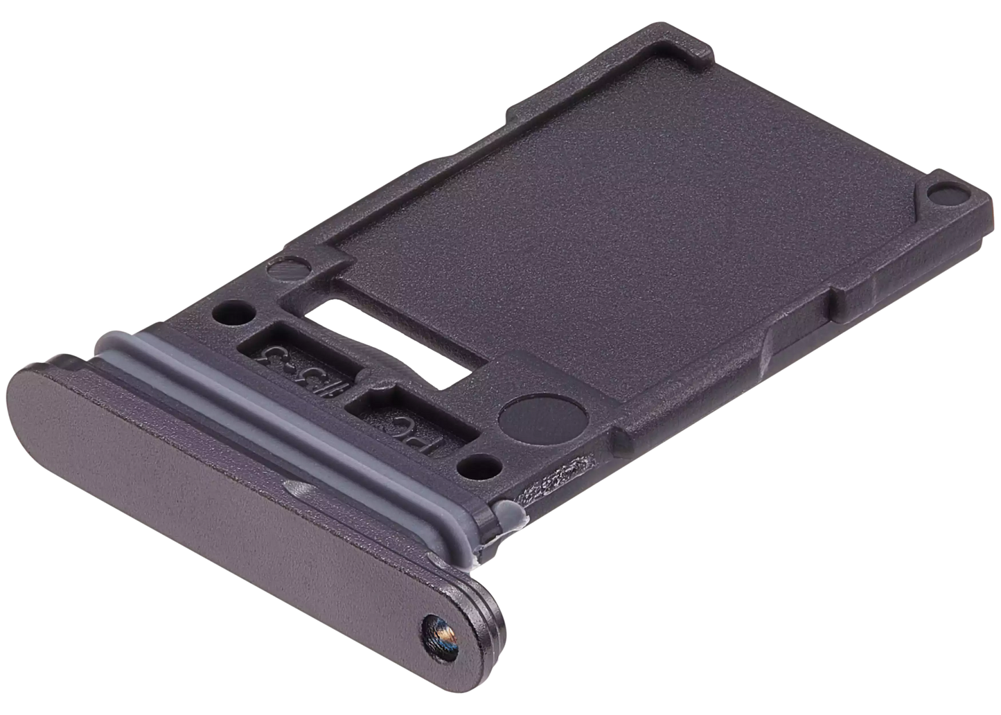 Single Sim Card Tray For Samsung Galaxy S24 Ultra 5G (Titanium Black)