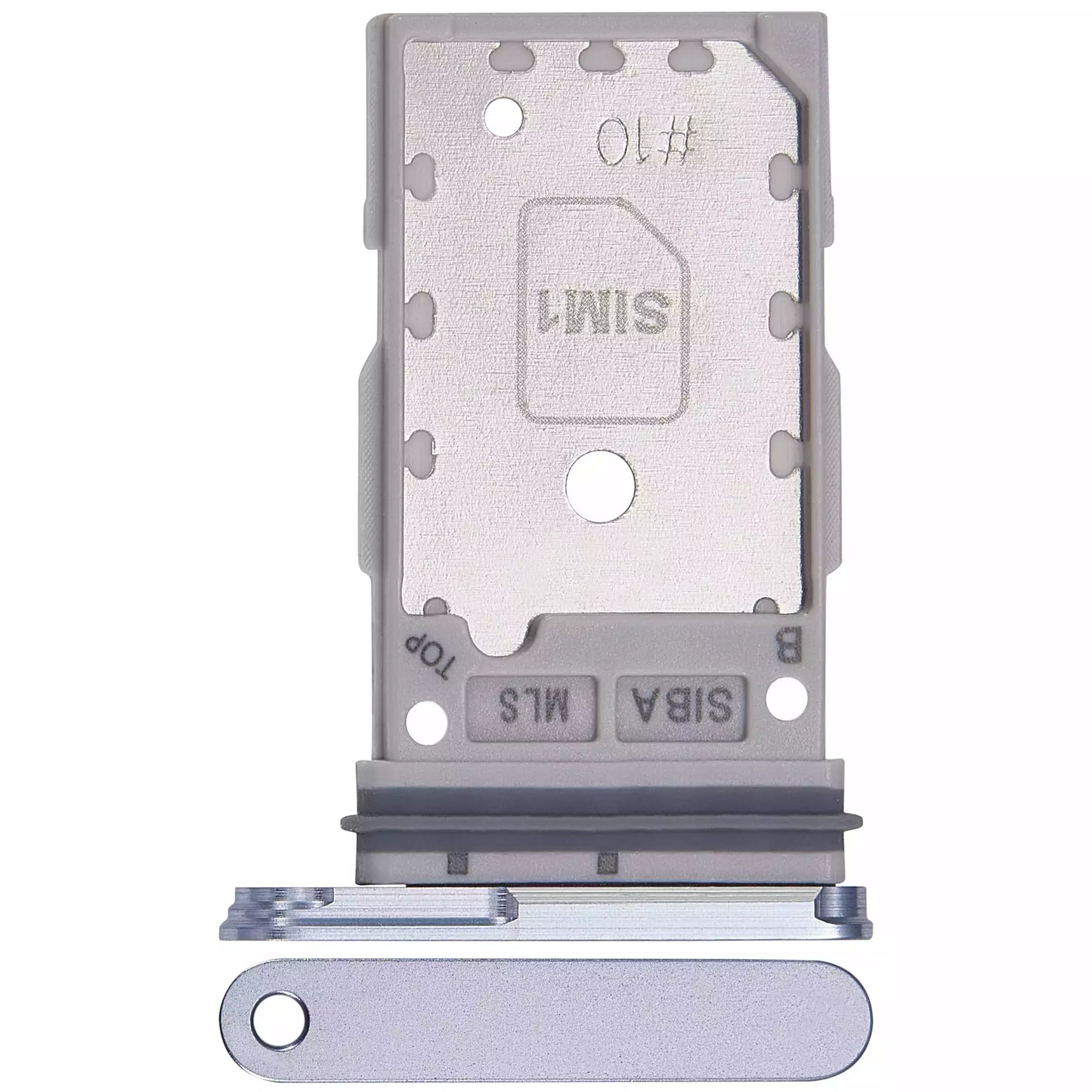 Dual Sim Card Tray For Samsung Galaxy S24 5G / S24 Plus 5G (Sapphire Blue)