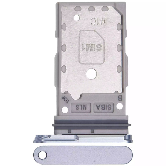 Dual Sim Card Tray For Samsung Galaxy S24 5G / S24 Plus 5G (Sapphire Blue)