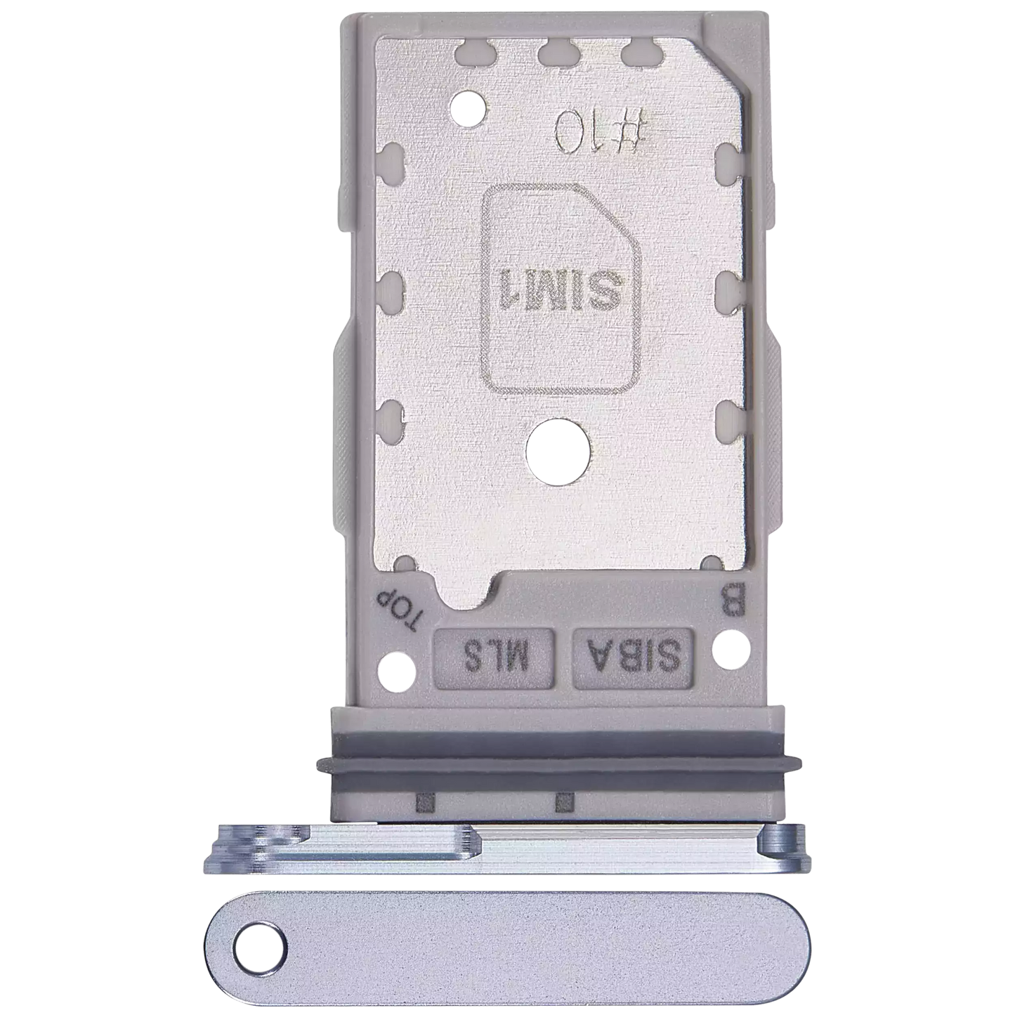 Dual Sim Card Tray For Samsung Galaxy S24 5G / S24 Plus 5G (Sapphire Blue)