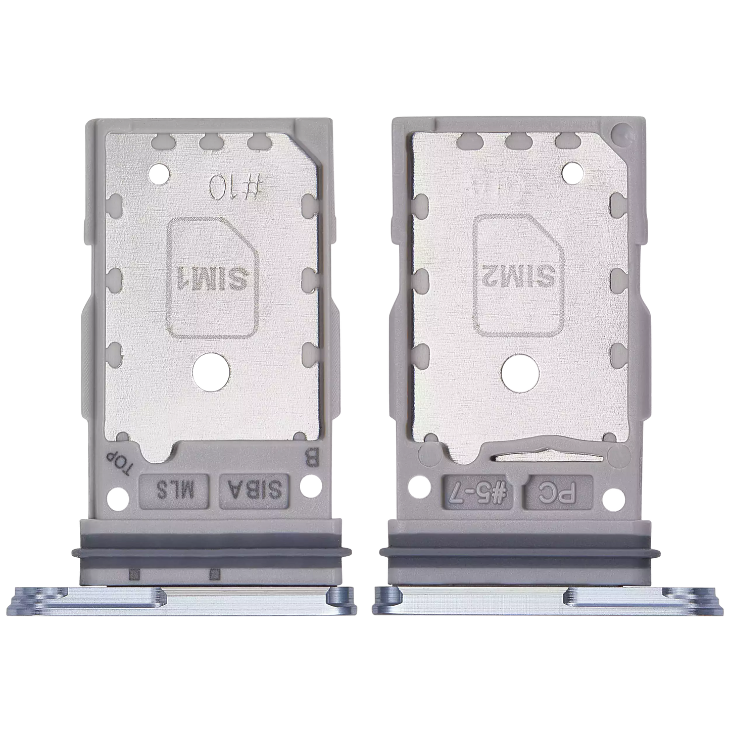 Dual Sim Card Tray For Samsung Galaxy S24 5G / S24 Plus 5G (Sapphire Blue)