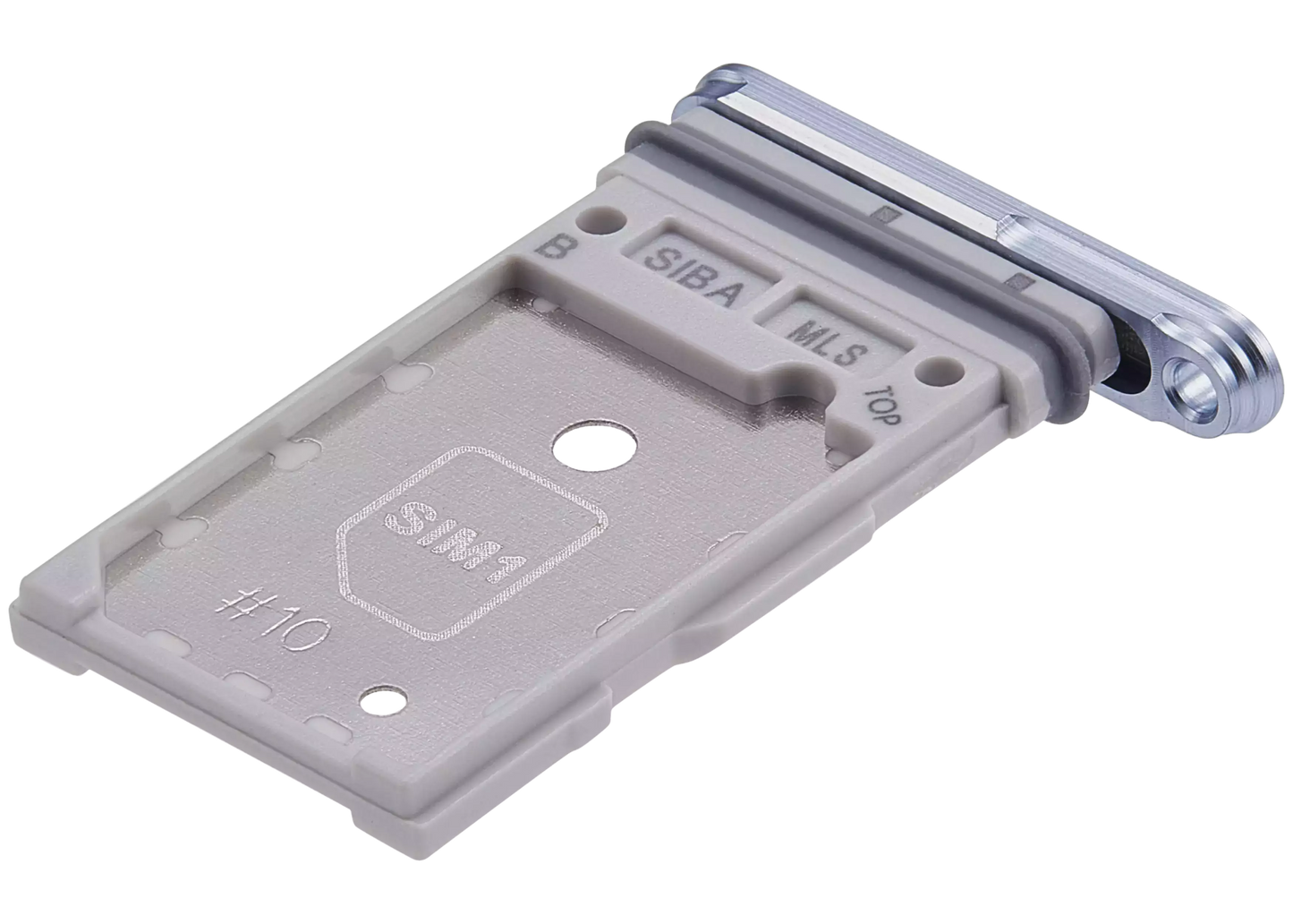 Dual Sim Card Tray For Samsung Galaxy S24 5G / S24 Plus 5G (Sapphire Blue)