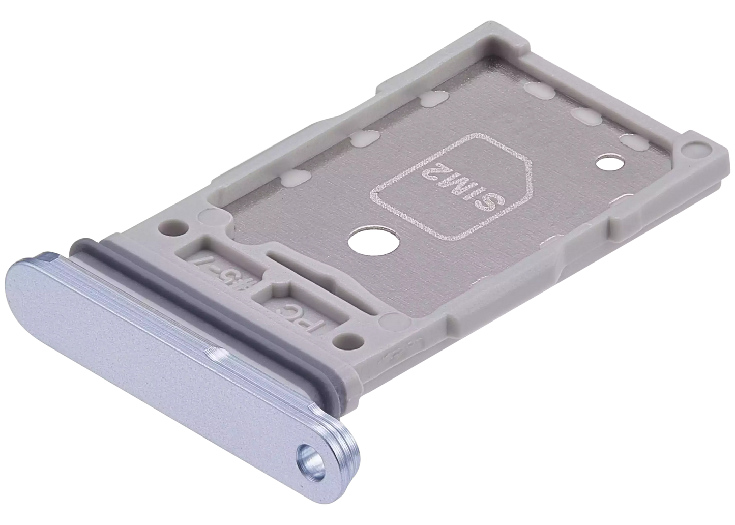 Dual Sim Card Tray For Samsung Galaxy S24 5G / S24 Plus 5G (Sapphire Blue)