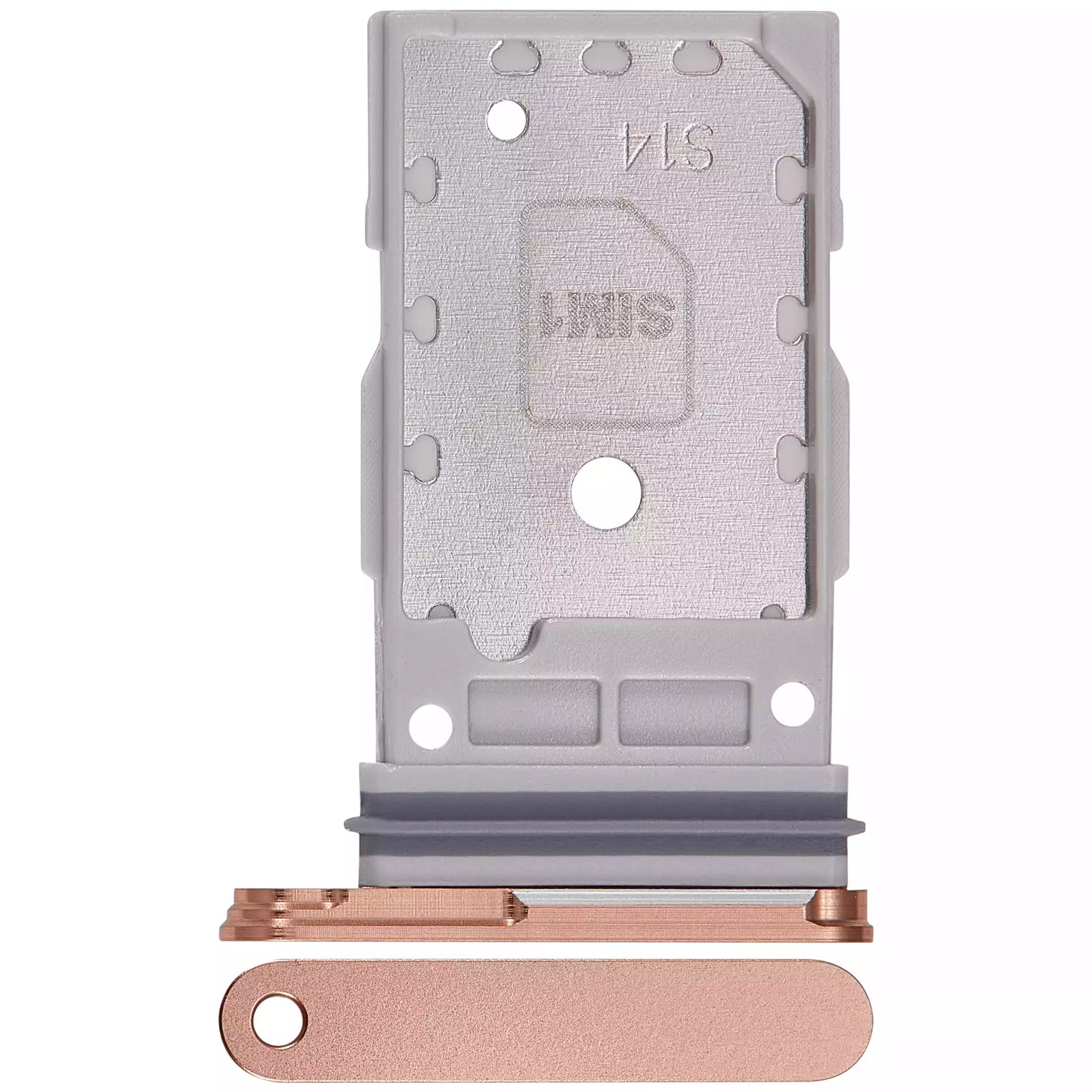 Dual Sim Card Tray For Samsung Galaxy S24 5G / S24 Plus 5G (Sandstone Orange)