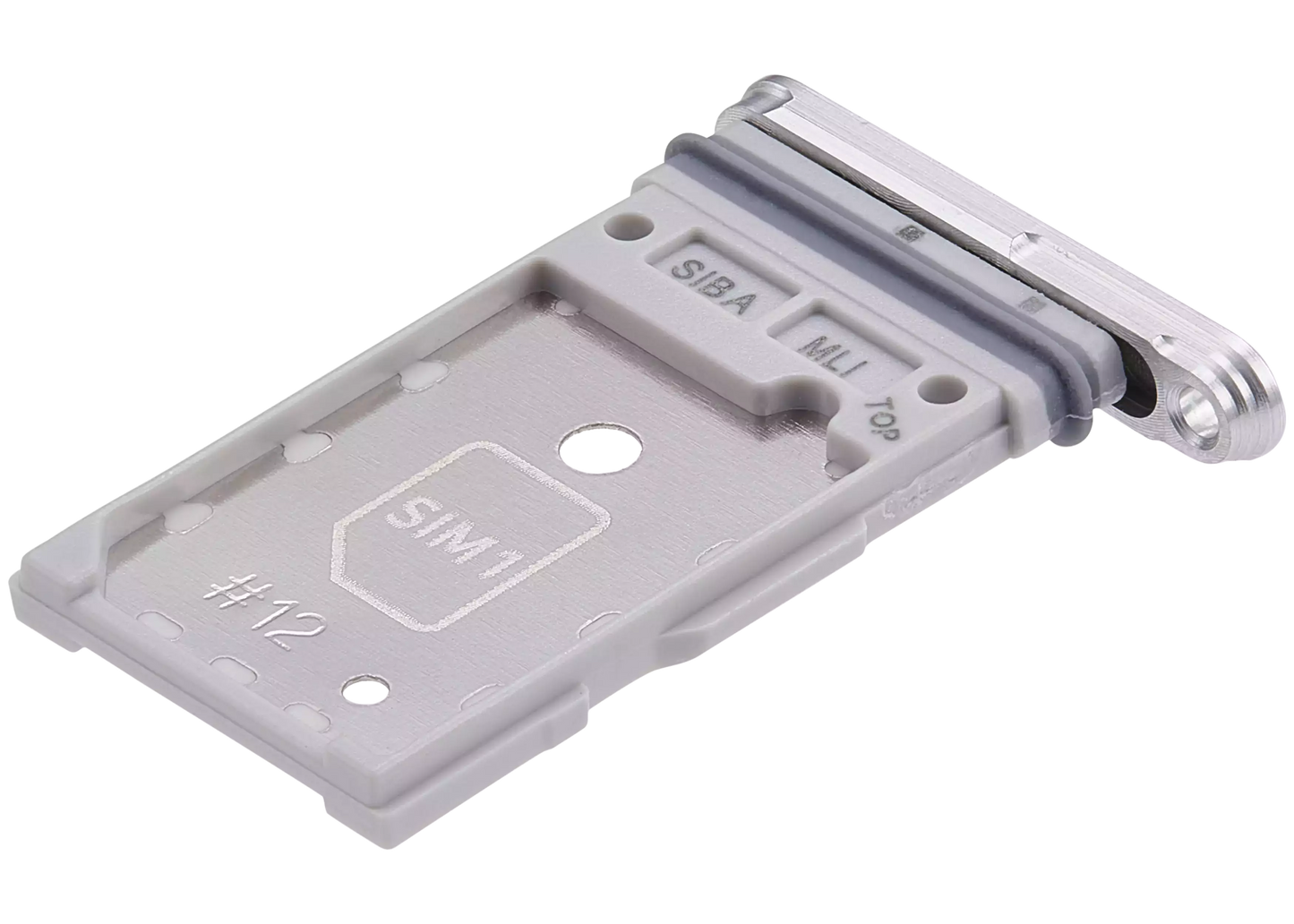 Dual Sim Card Tray For Samsung Galaxy S24 5G / S24 Plus 5G (Marble Gray)