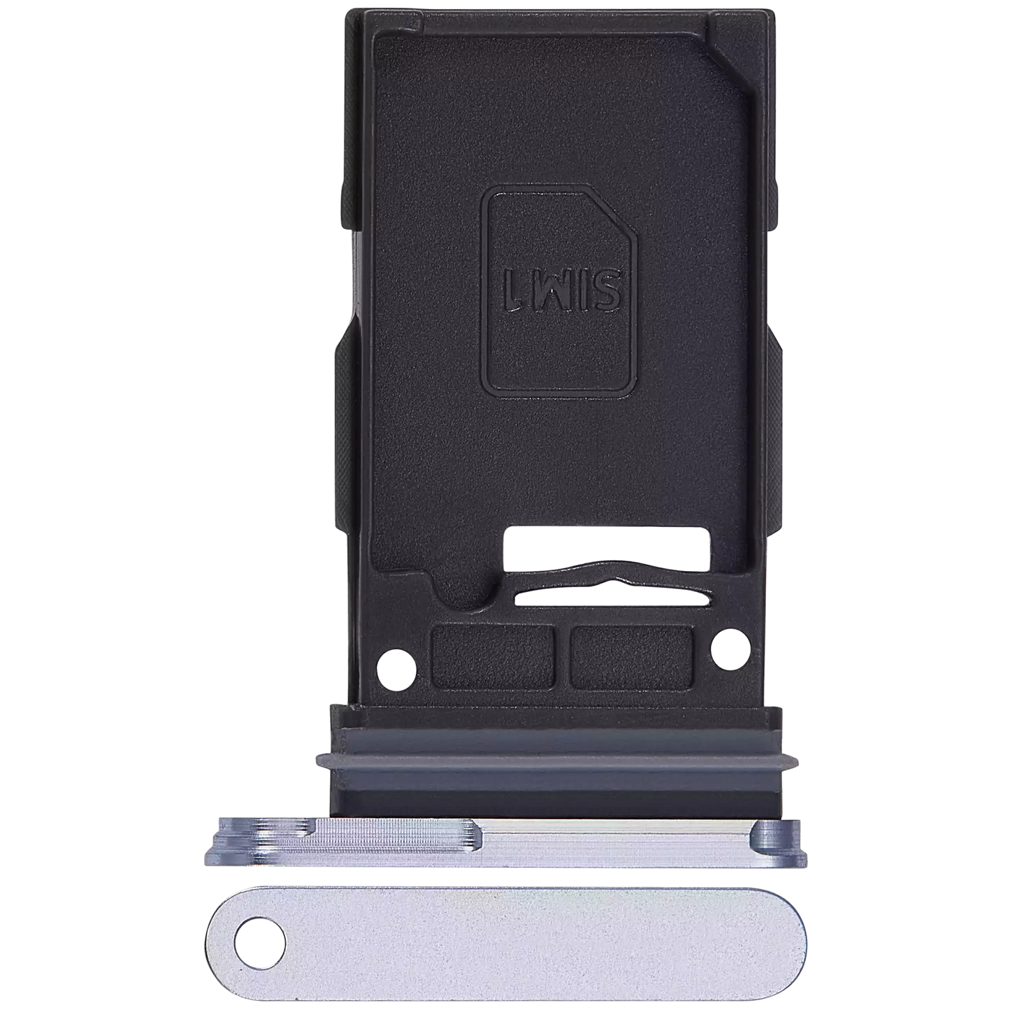 Single Sim Card Tray For Samsung Galaxy S24 5G / S24 Plus 5G (Sapphire Blue)