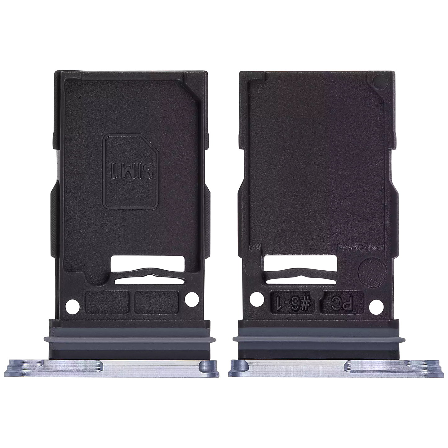 Single Sim Card Tray For Samsung Galaxy S24 5G / S24 Plus 5G (Sapphire Blue)