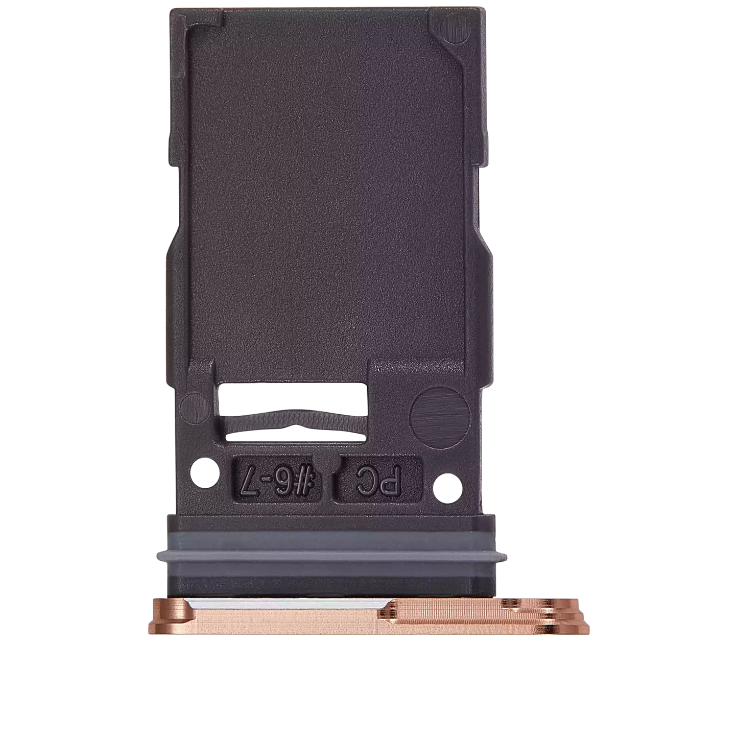 Single Sim Card Tray For Samsung Galaxy S24 5G / S24 Plus 5G (Sandstone Orange)