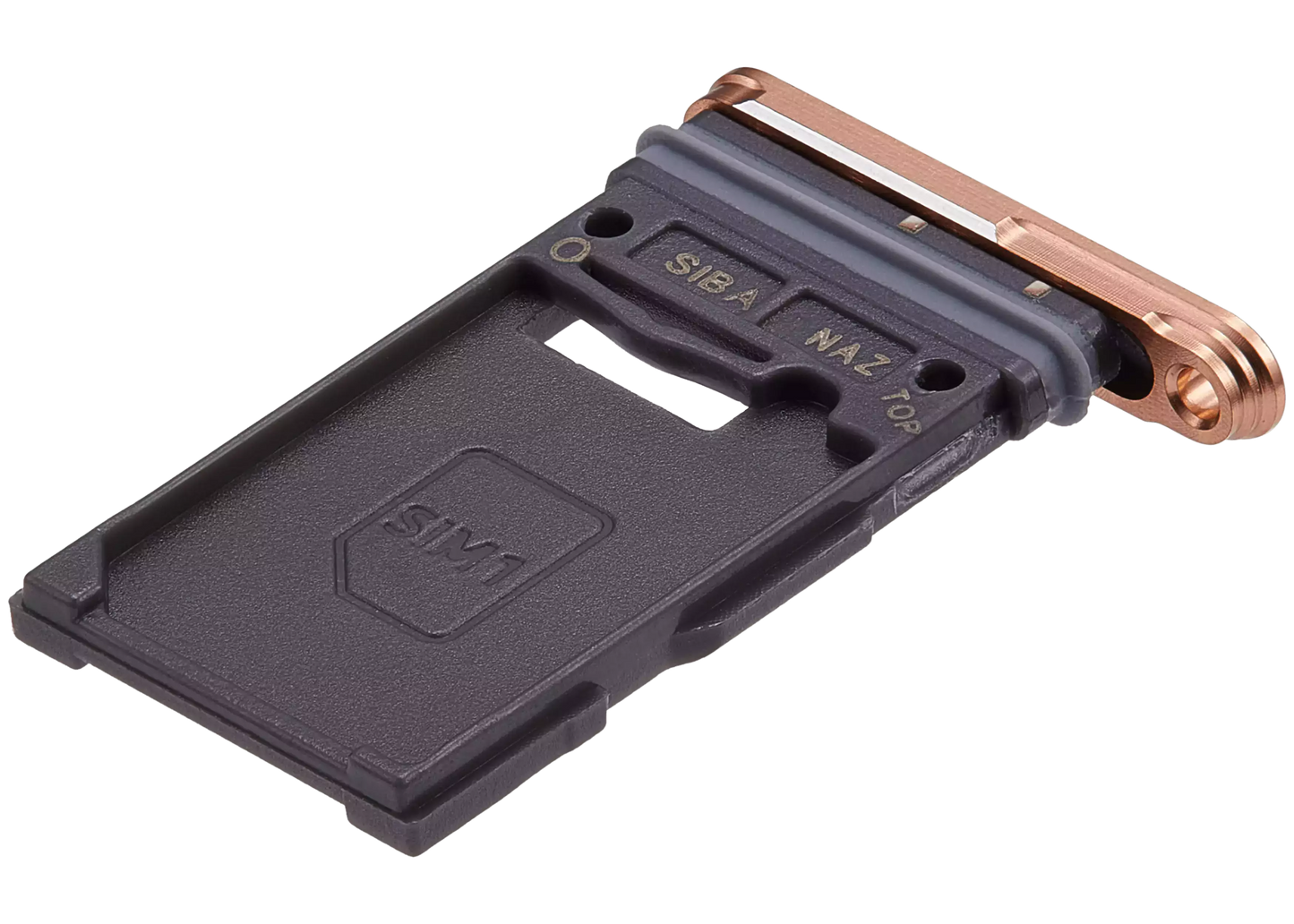 Single Sim Card Tray For Samsung Galaxy S24 5G / S24 Plus 5G (Sandstone Orange)