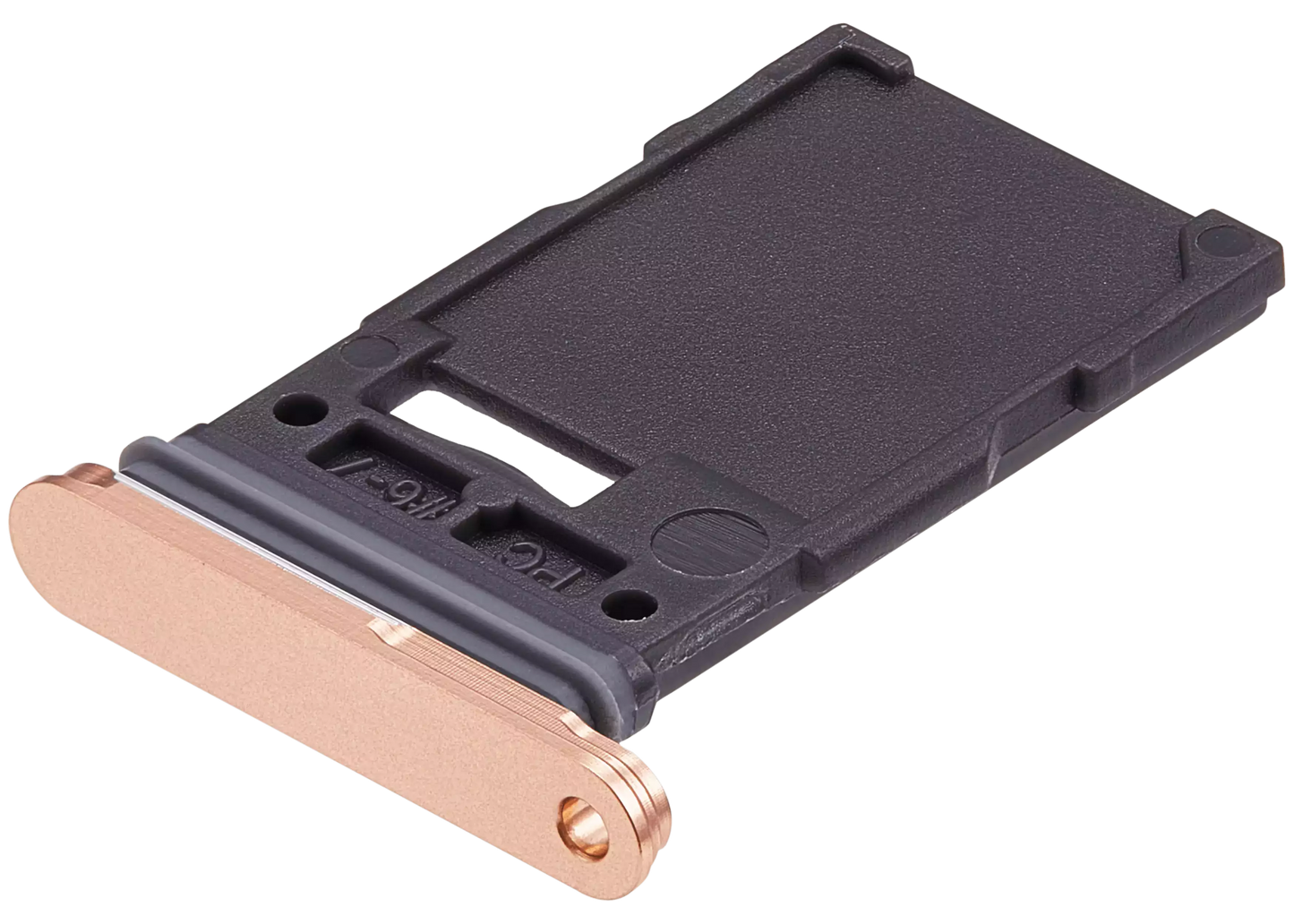 Single Sim Card Tray For Samsung Galaxy S24 5G / S24 Plus 5G (Sandstone Orange)
