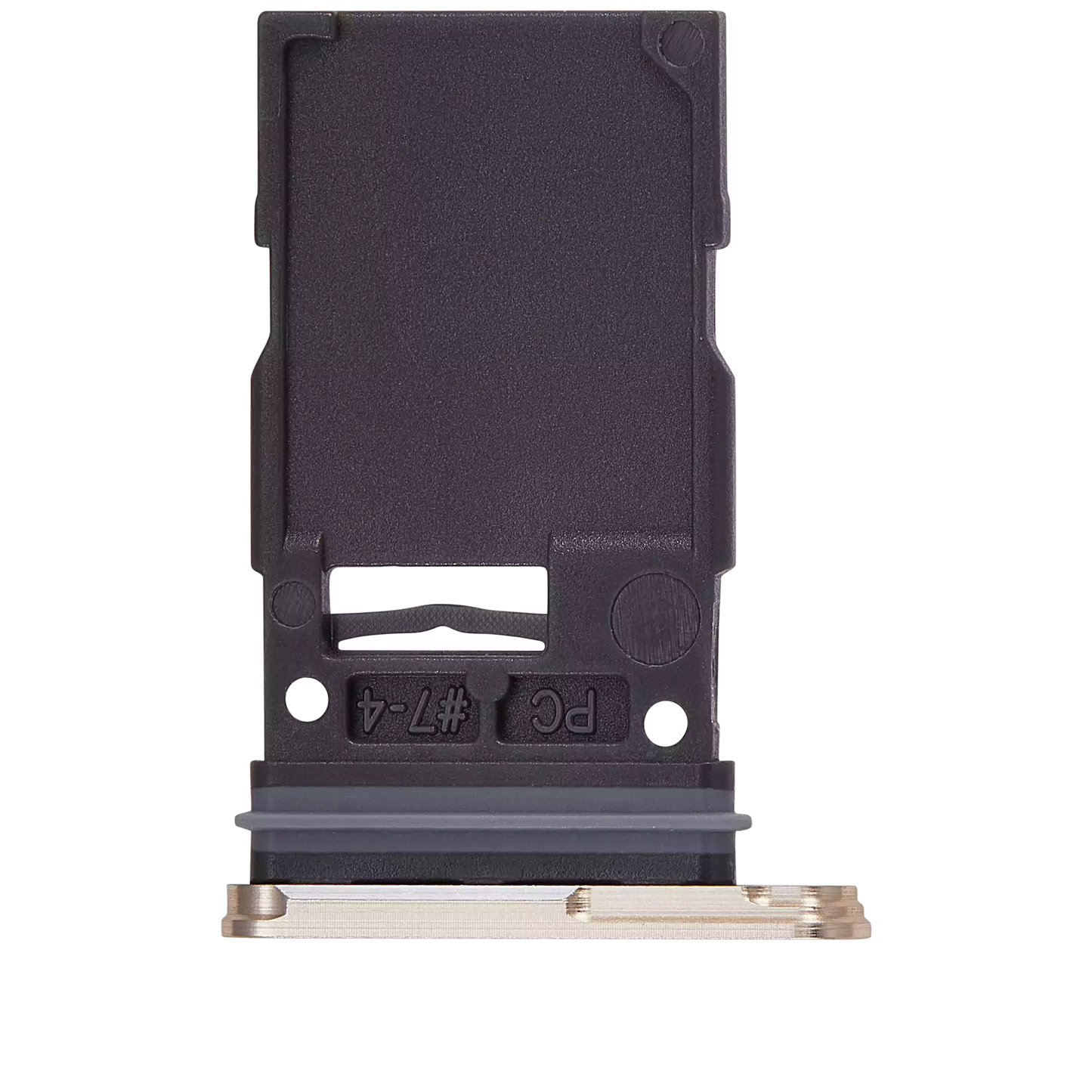 Single Sim Card Tray For Samsung Galaxy S24 5G / S24 Plus 5G (Amber Yellow)