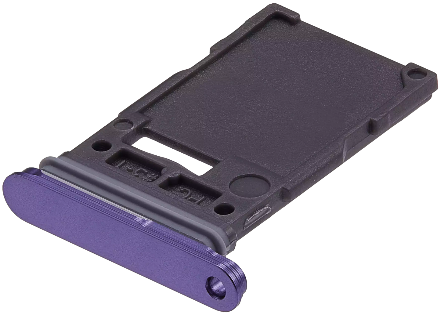 Single Sim Card Tray For Samsung Galaxy S24 5G / S24 Plus 5G (Cobalt Violet)