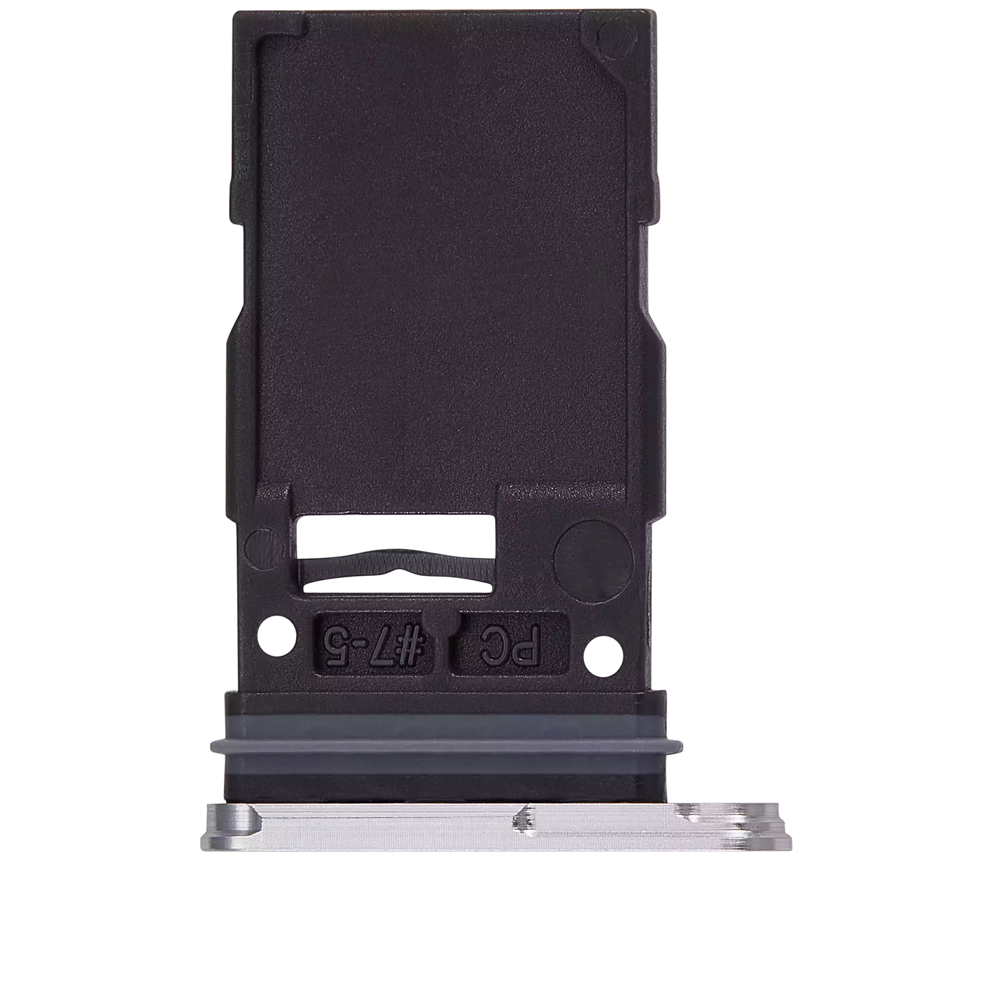 Single Sim Card Tray For Samsung Galaxy S24 5G / S24 Plus 5G (Marble Gray)