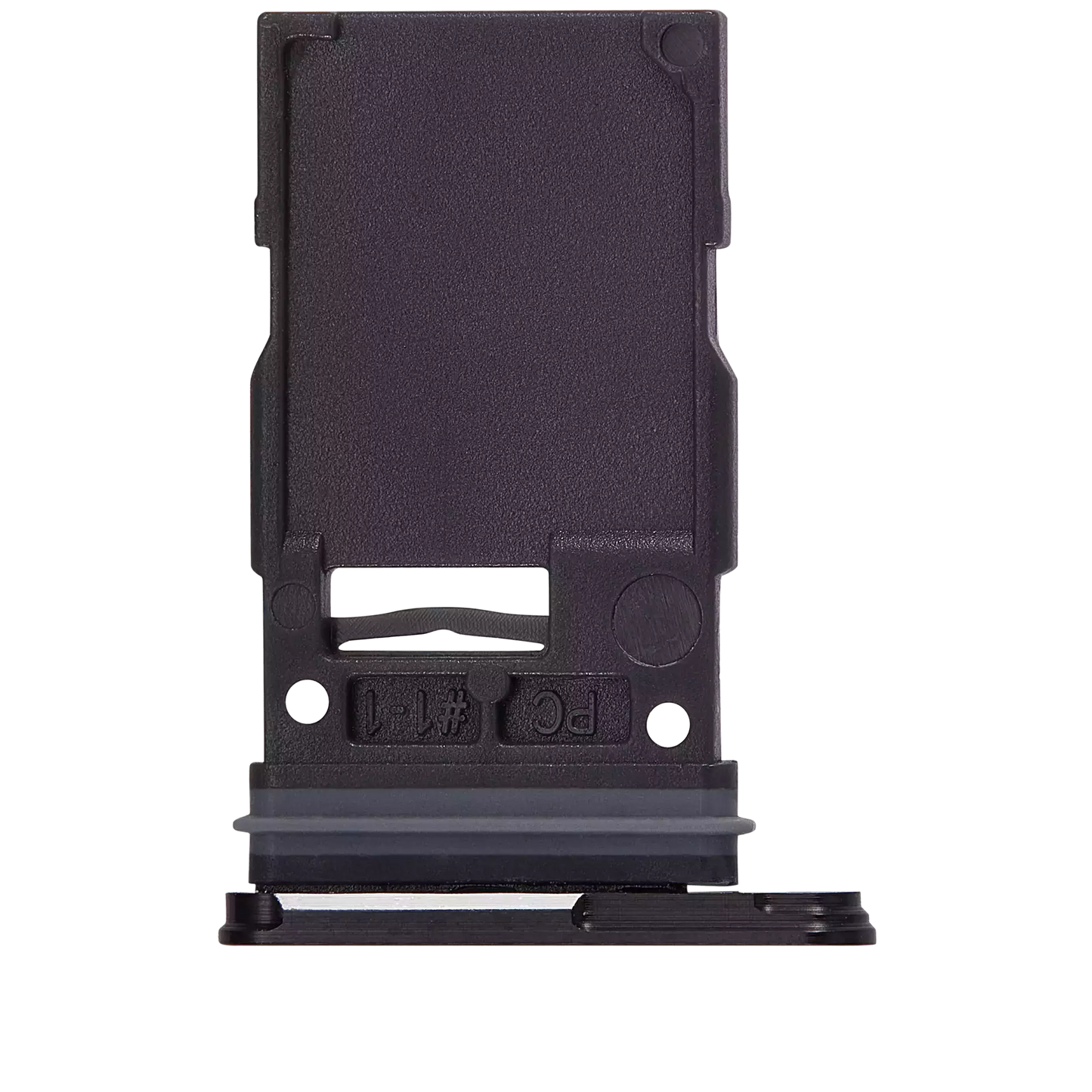 Single Sim Card Tray For Samsung Galaxy S24 5G / S24 Plus 5G (Onyx Black)