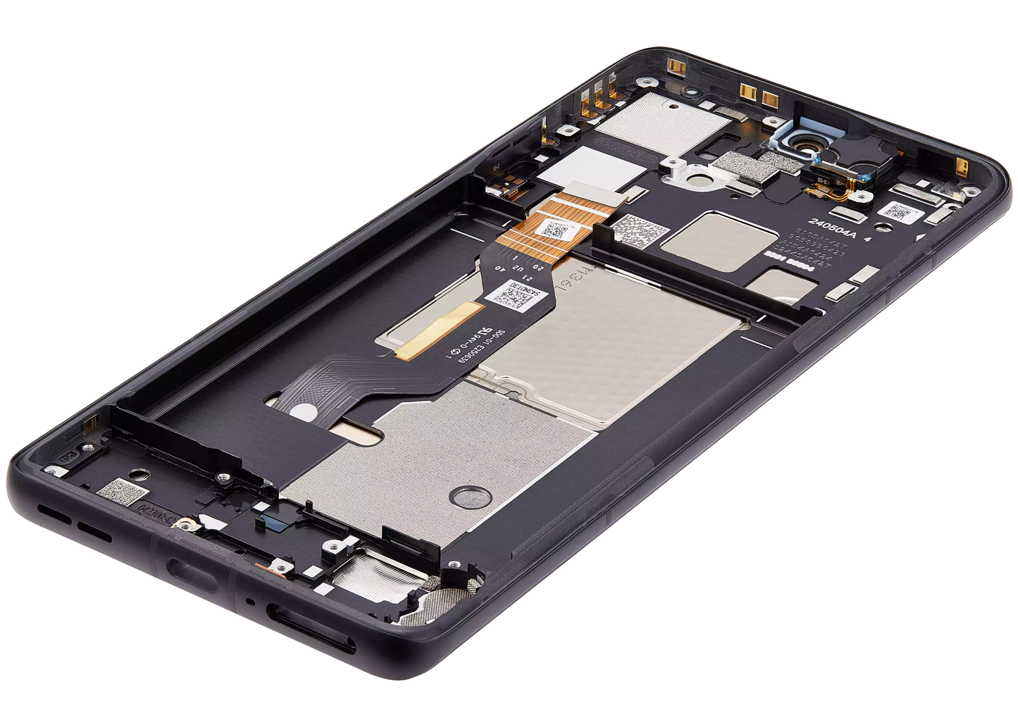 OLED Assembly With Frame For Motorola Moto Edge 50 Pro (XT2403 / 2024) (Refurbished) (Black Beauty) | SKU 107082142302 | image 10