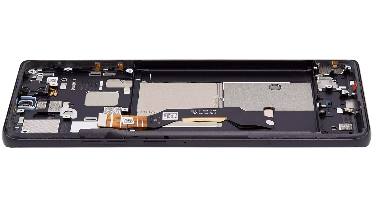 OLED Assembly With Frame For Motorola Moto Edge 50 Pro (XT2403 / 2024) (Refurbished) (Black Beauty) | SKU 107082142302 | image 5
