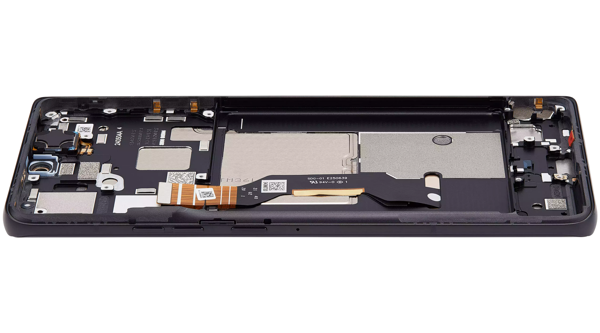 OLED Assembly With Frame For Motorola Moto Edge 50 Pro (XT2403 / 2024) (Refurbished) (Black Beauty) | SKU 107082142302 | image 5