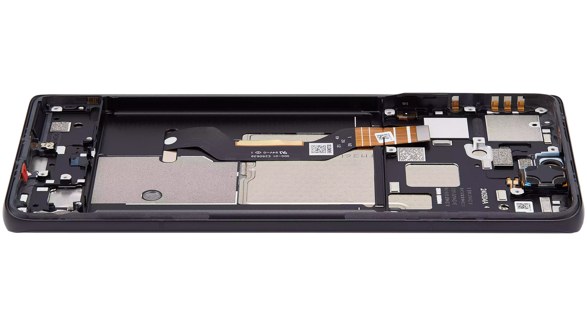 OLED Assembly With Frame For Motorola Moto Edge 50 Pro (XT2403 / 2024) (Refurbished) (Black Beauty) | SKU 107082142302 | image 4