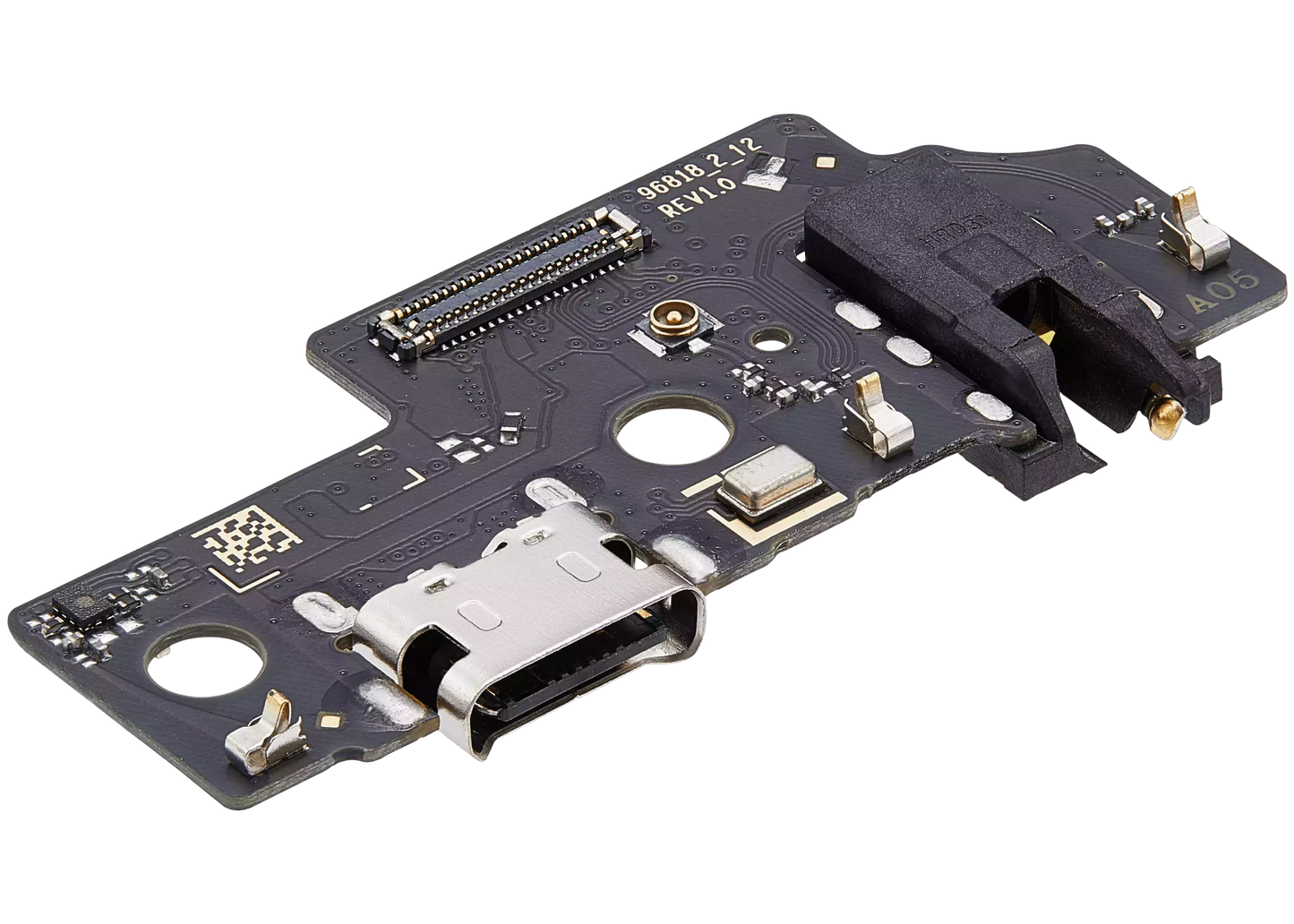 Charging Port Board With Headphone Jack For Samsung Galaxy A05 (A055 / 2023) (Aftermarket Plus) replacement part product image 4 - SKU 107082129880