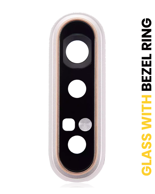 Back Camera Lens With Bracket / Bezel For Samsung Galaxy A80 (A805 / 2019) (Angel Gold)