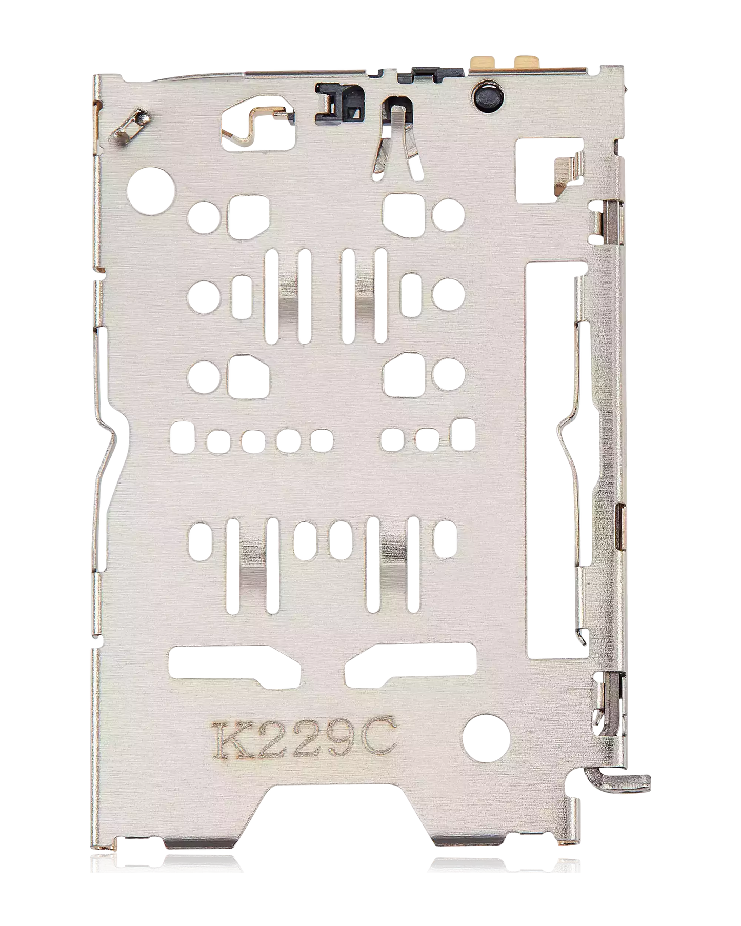 Sim Card Reader Only Metal Shell For Motorola Moto G Play (XT2271/ 2023) (Genuine OEM) replacement part SKU 107089192965 image 1