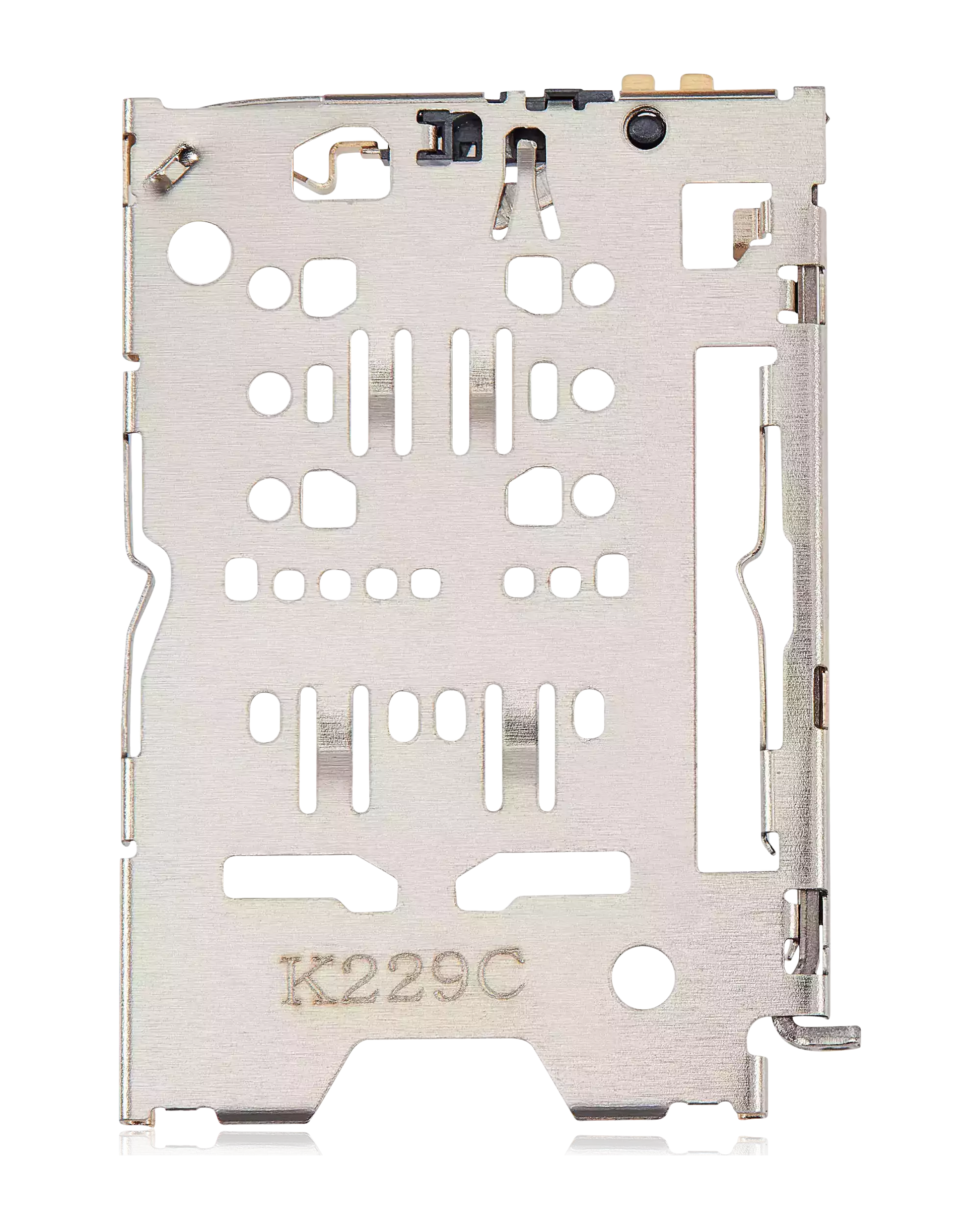 Sim Card Reader Only Metal Shell For Motorola Moto G Play (XT2271/ 2023) (Genuine OEM) replacement part SKU 107089192965 image 1