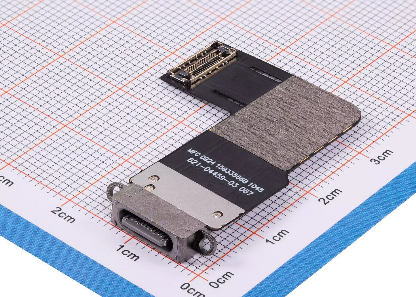 Charging Port Flex Cable For ipad Air 11" (2024) / Air 11" (2025) (Aftermarket Plus) (Space Gray)