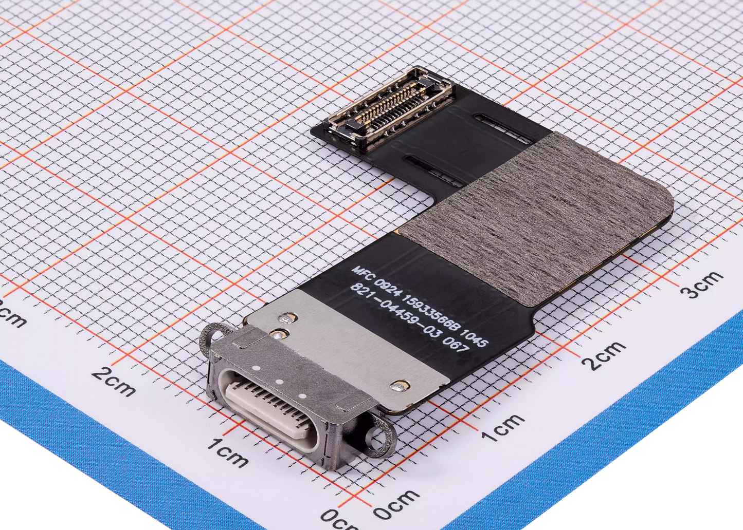 Charging Port Flex Cable For ipad Air 11" (2024) / Air 11" (2025) (Aftermarket Plus) (Starlight)