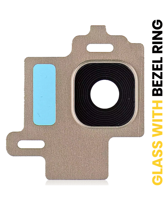 Back Camera Lens With Bezel Ring For Samsung Galaxy S8 (Gold)